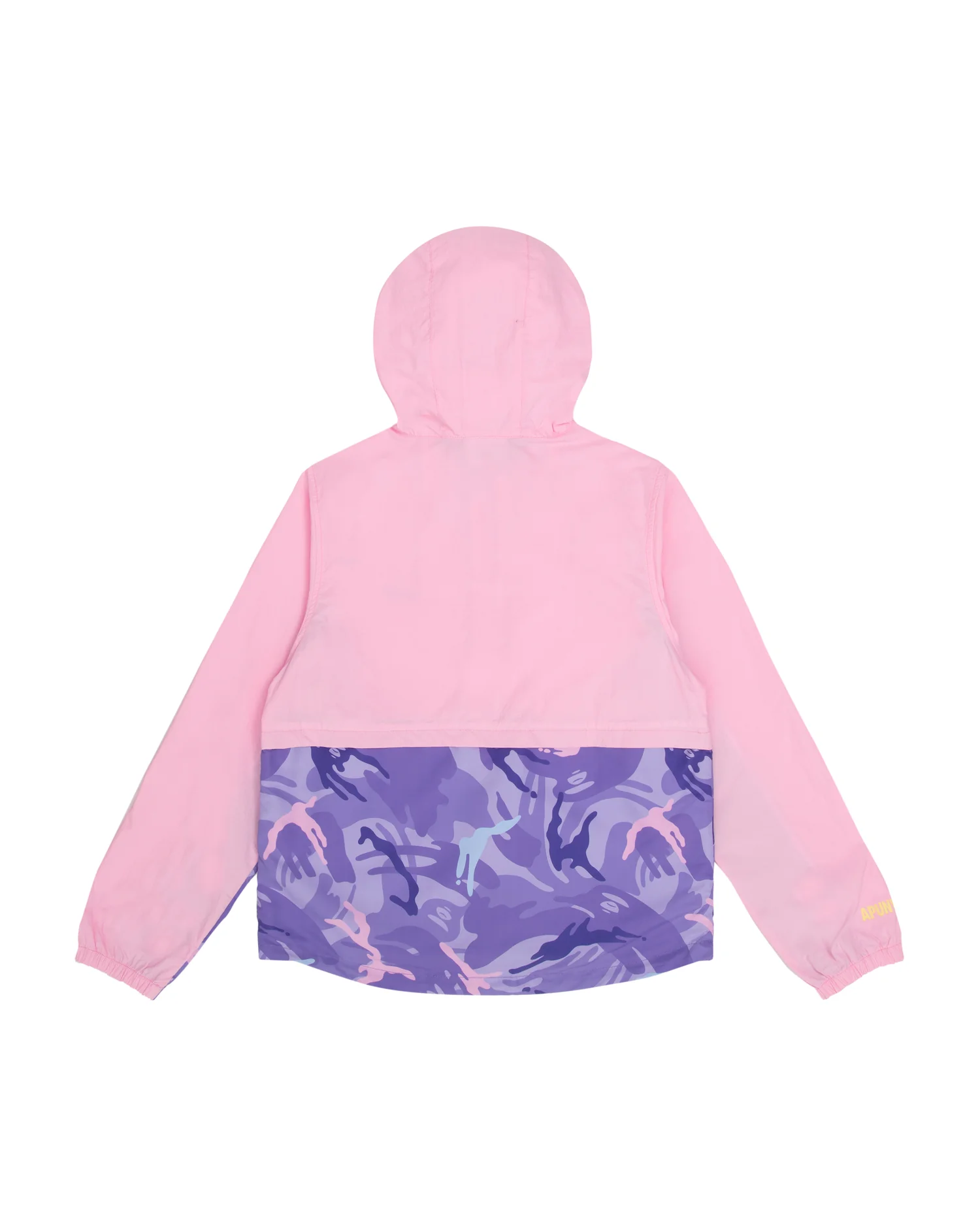 Moonface embossed camo panelled lightweight jacket - Image 7