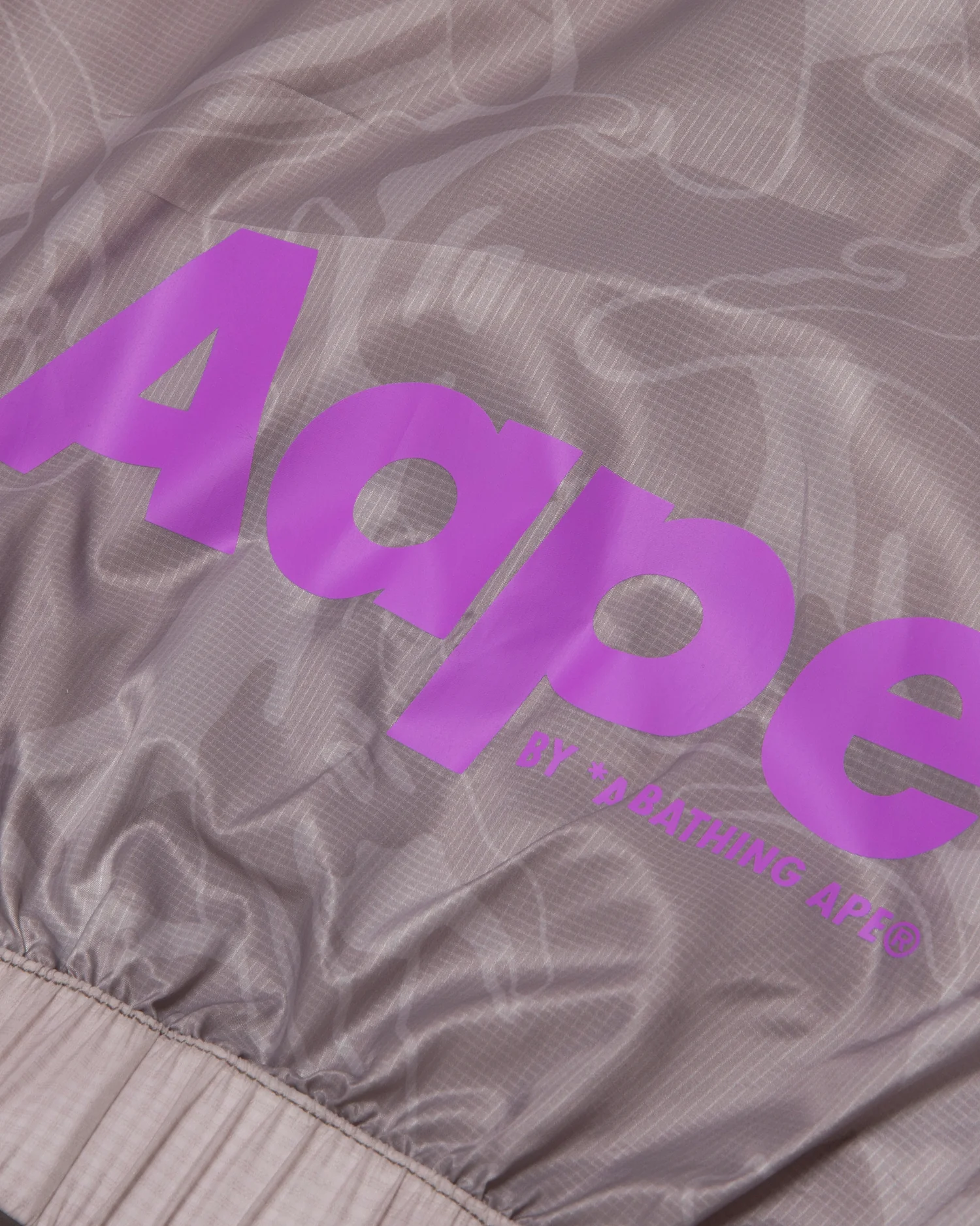 Moonface camo-panelled hooded zip jacket - Image 3