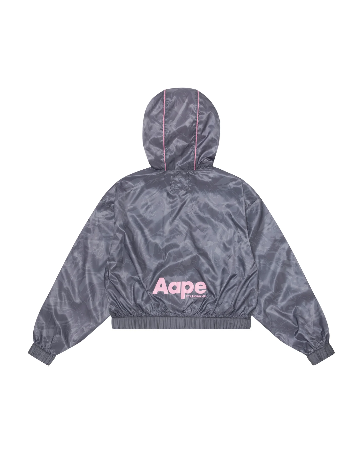 Moonface camo-panelled hooded zip jacket - Image 7