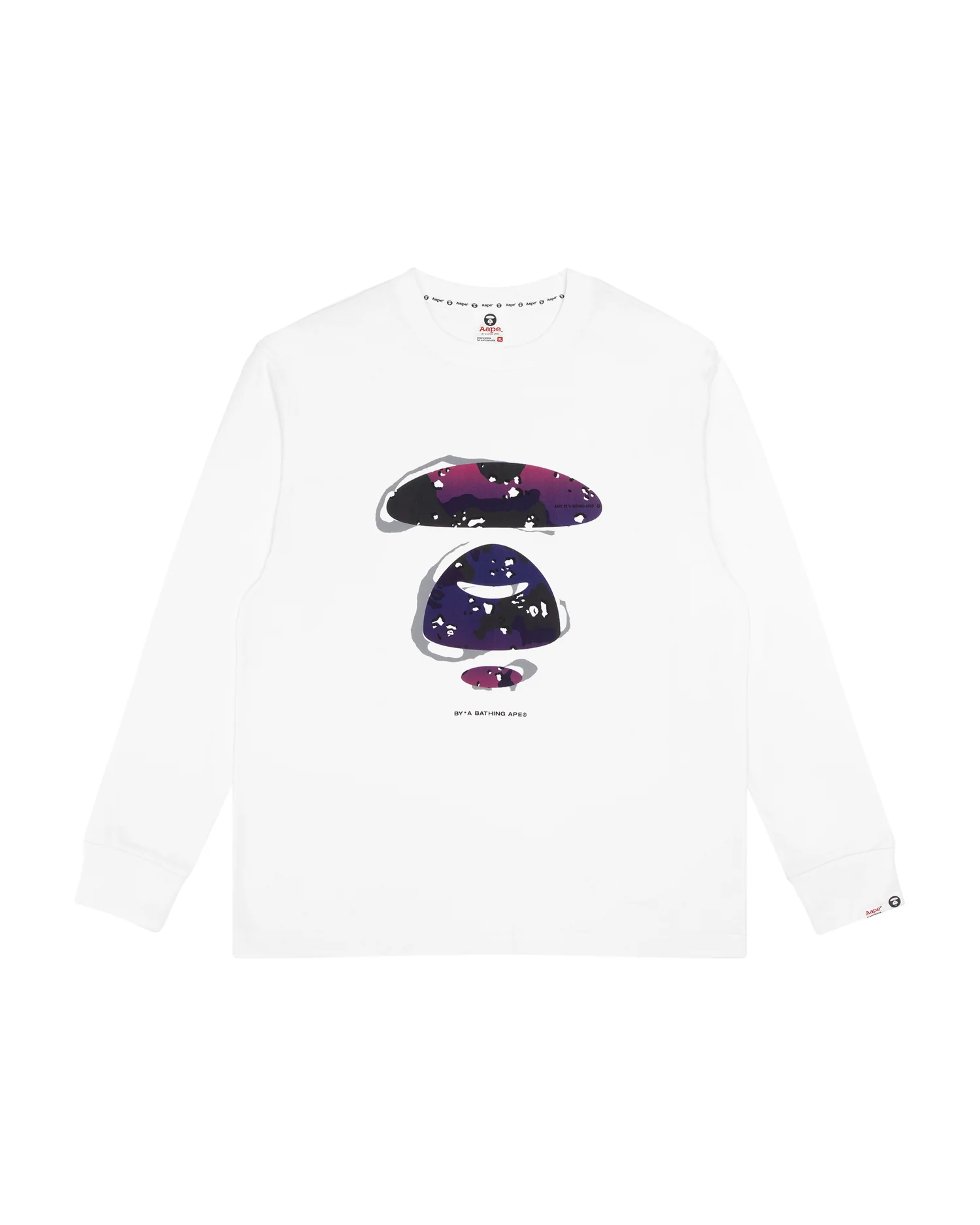 Moonface camo graphic long sleeve tee - Image 11