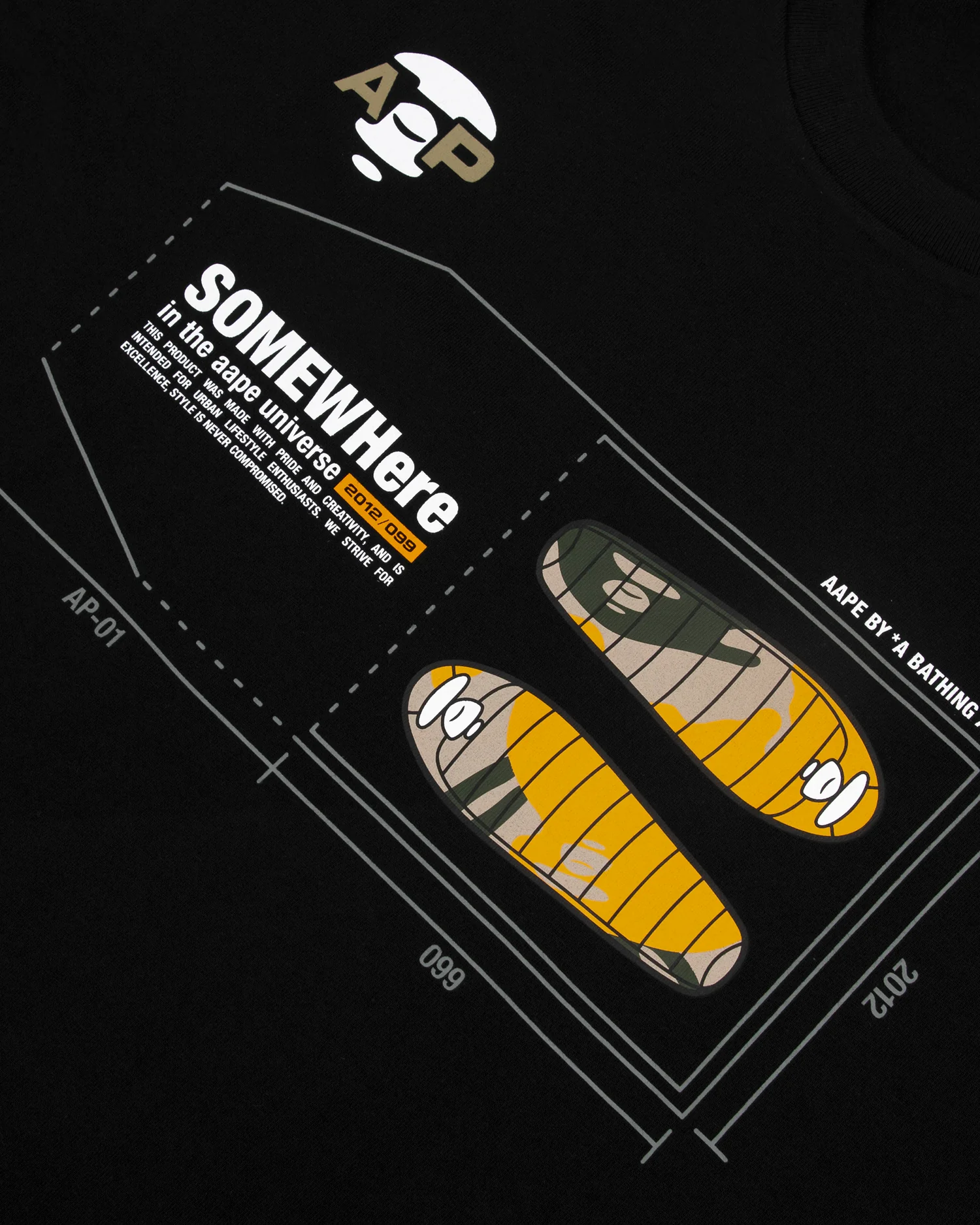 Moonface graphic print L/S tee - Image 3