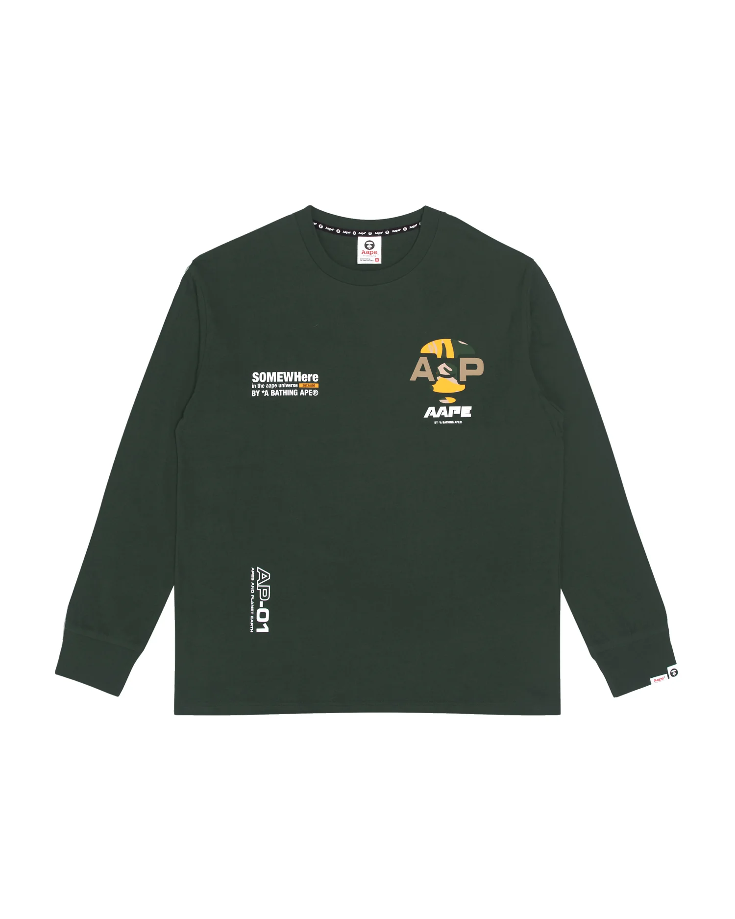 Moonface graphic long sleeve tee - Image 6