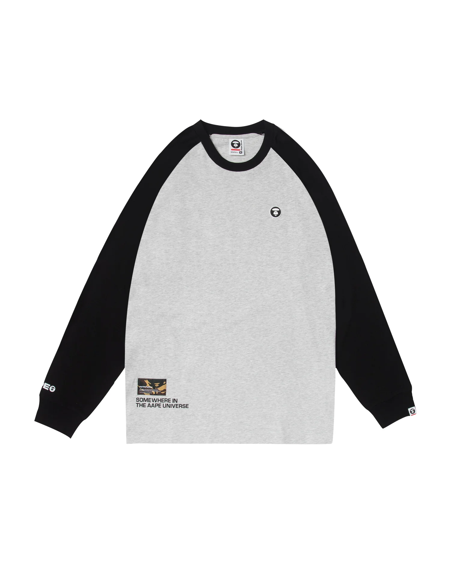Moonface raglan long-sleeve tee - Image 6