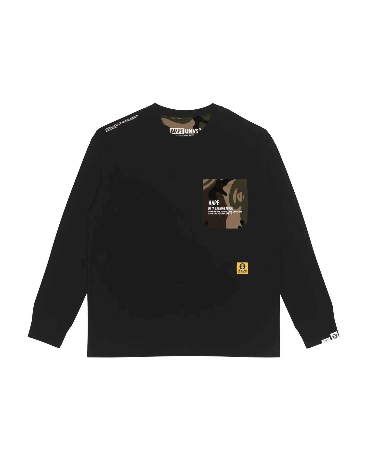 Moonface reversible camo L/S tee