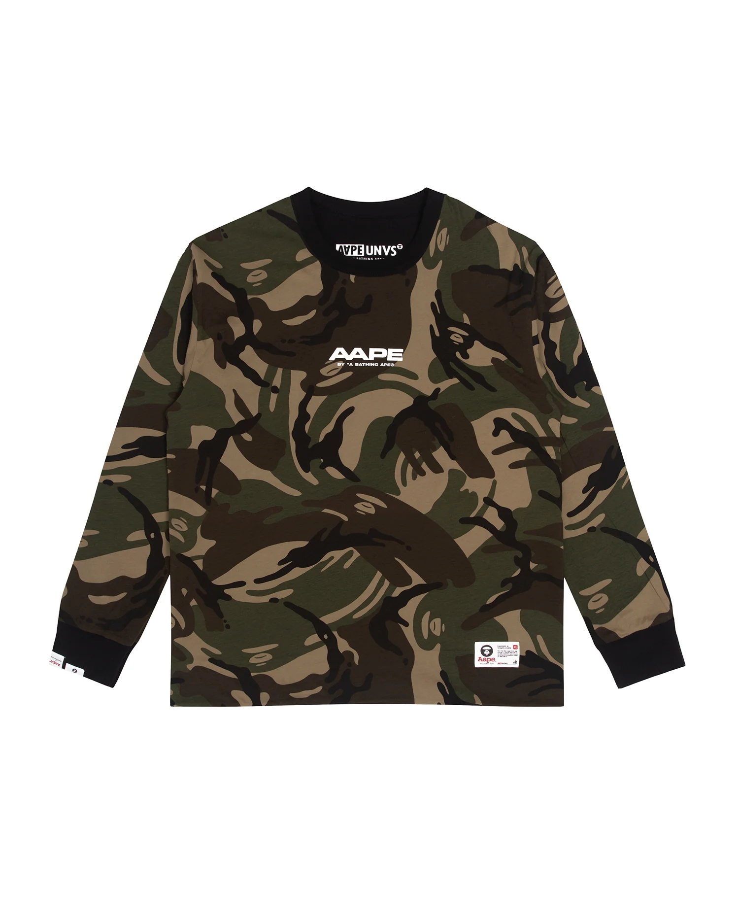 Moonface reversible camo L/S tee - Image 3