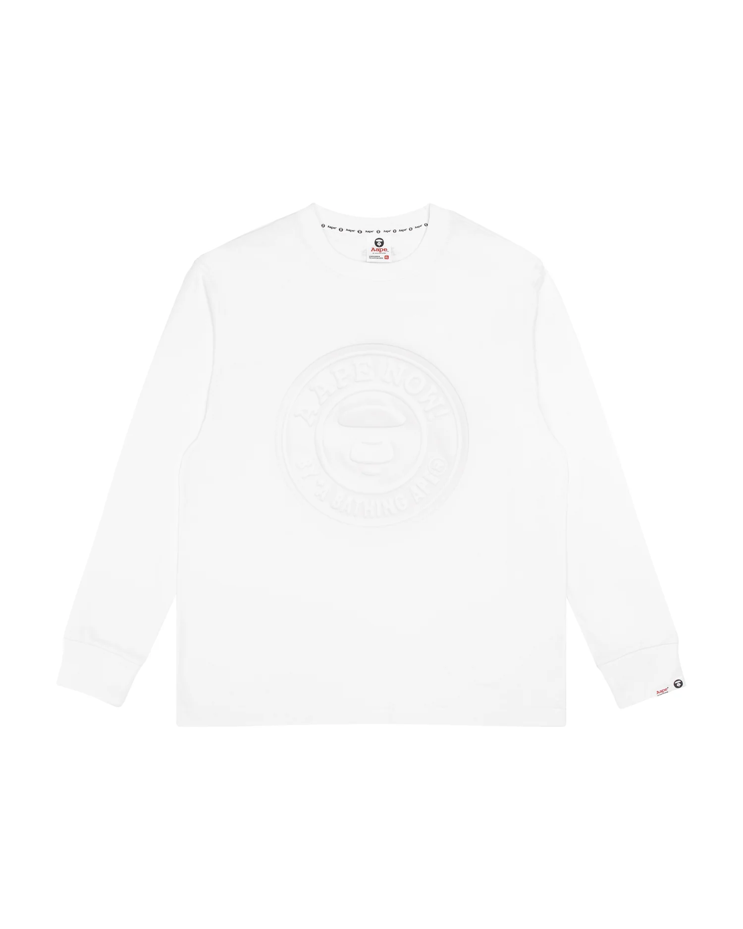 Moonface embossed long sleeve tee - Image 6