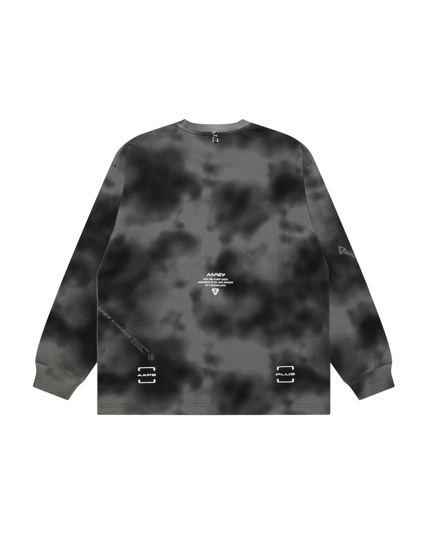 Graphic tie-dye long sleeve tee - Image 2