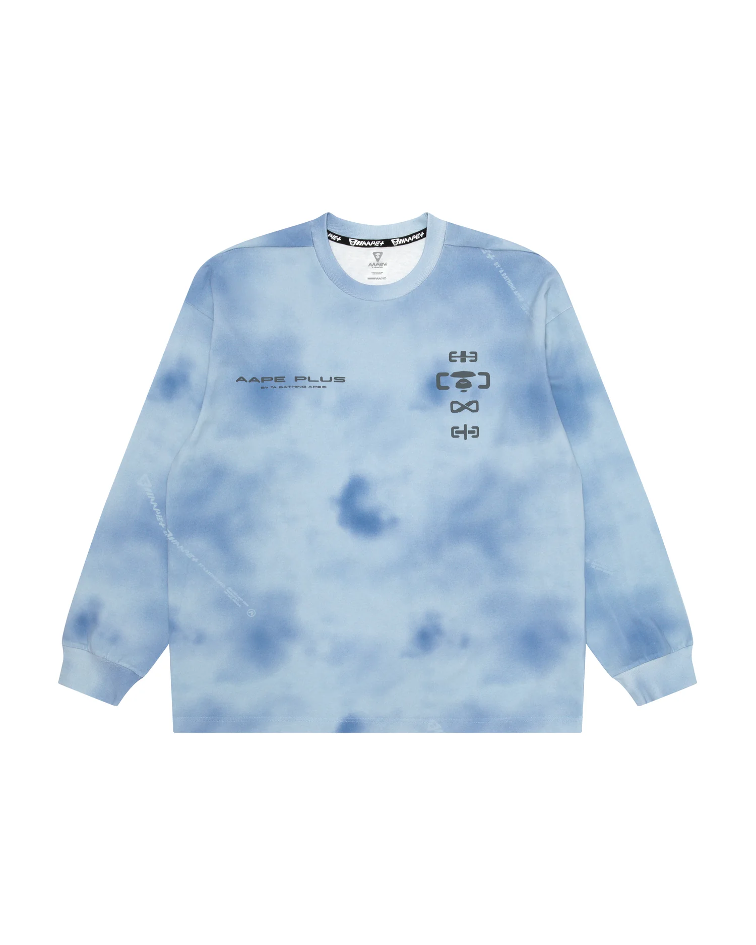 Graphic tie-dye long sleeve tee - Image 6