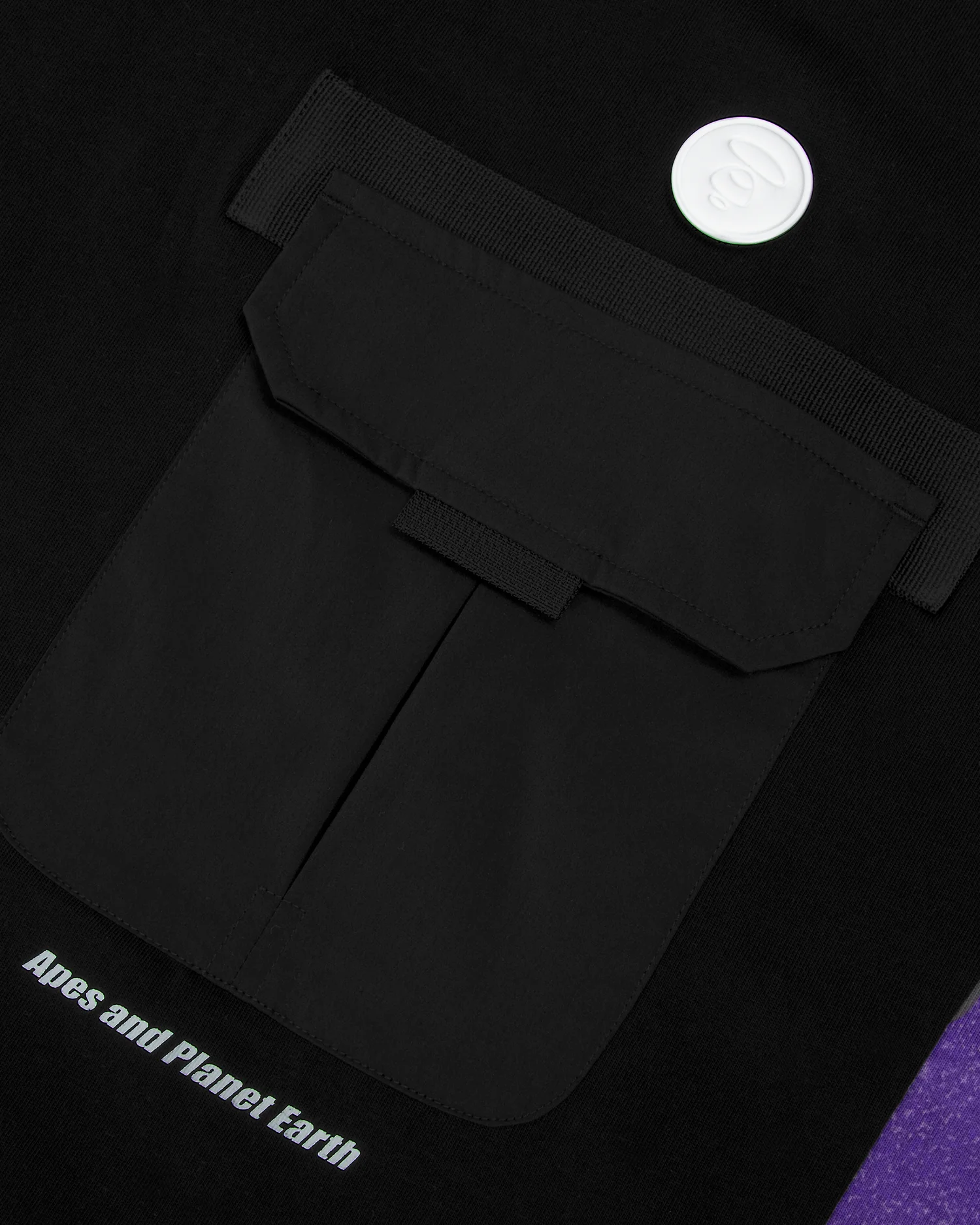 Moonface chest pocket long-sleeve tee - Image 4