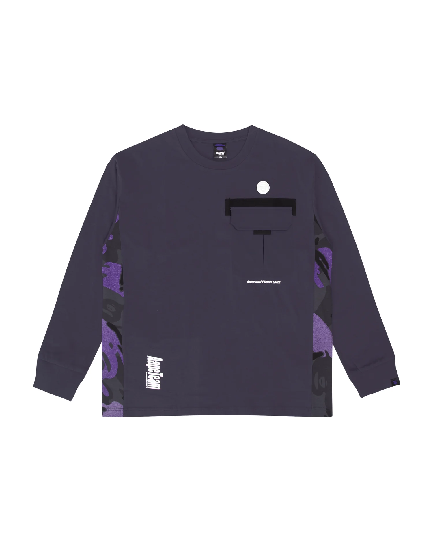 Moonface chest pocket long-sleeve tee - Image 6