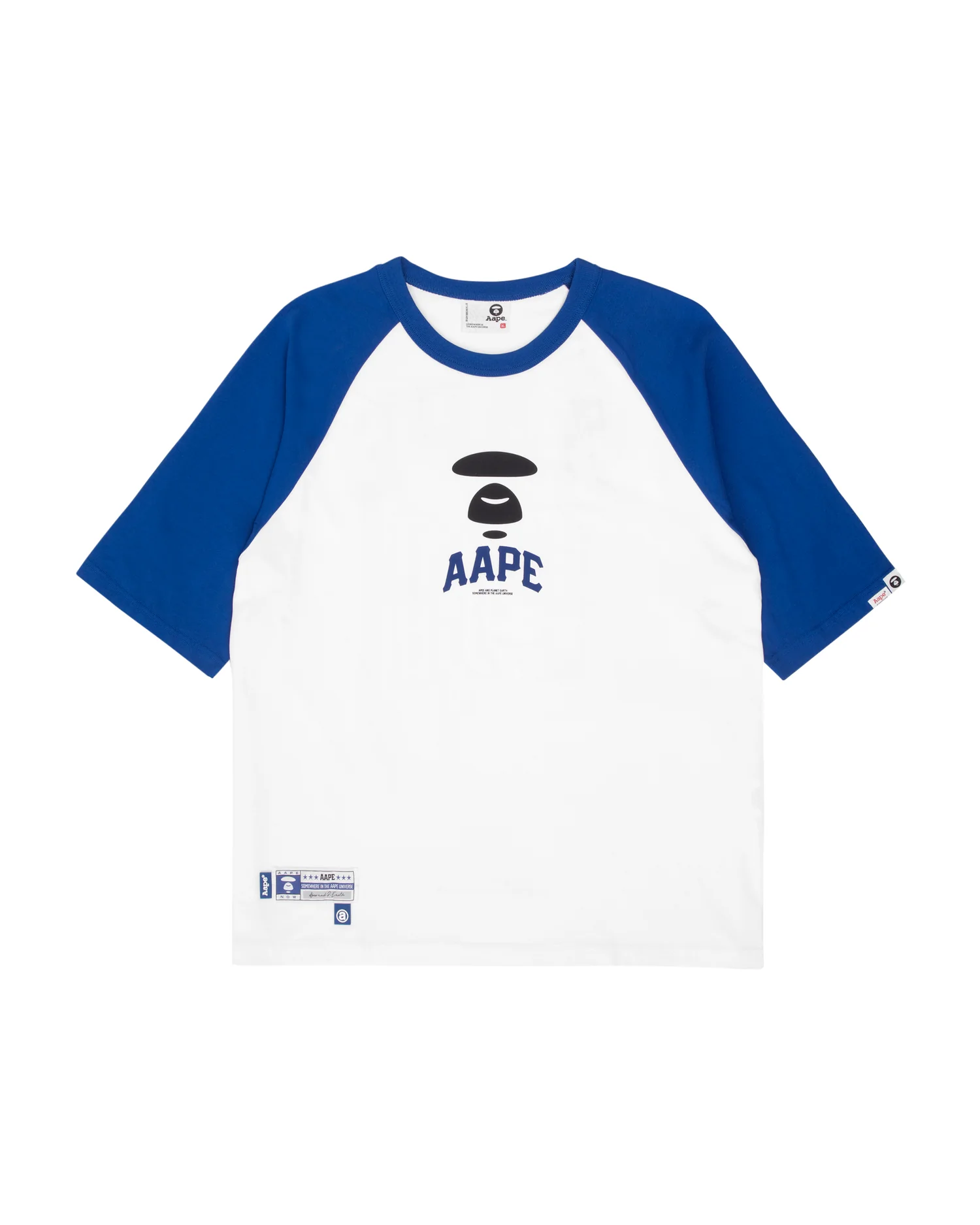 Moonface 1/2 raglan sleeve tee
