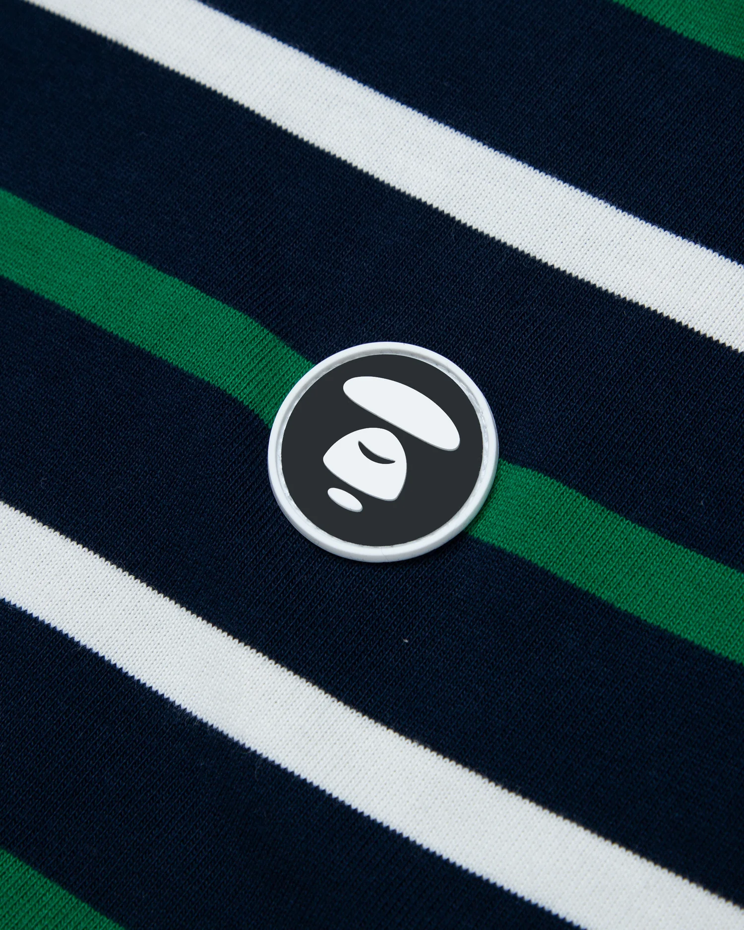 Moonface patch striped long-sleeve tee - Image 8