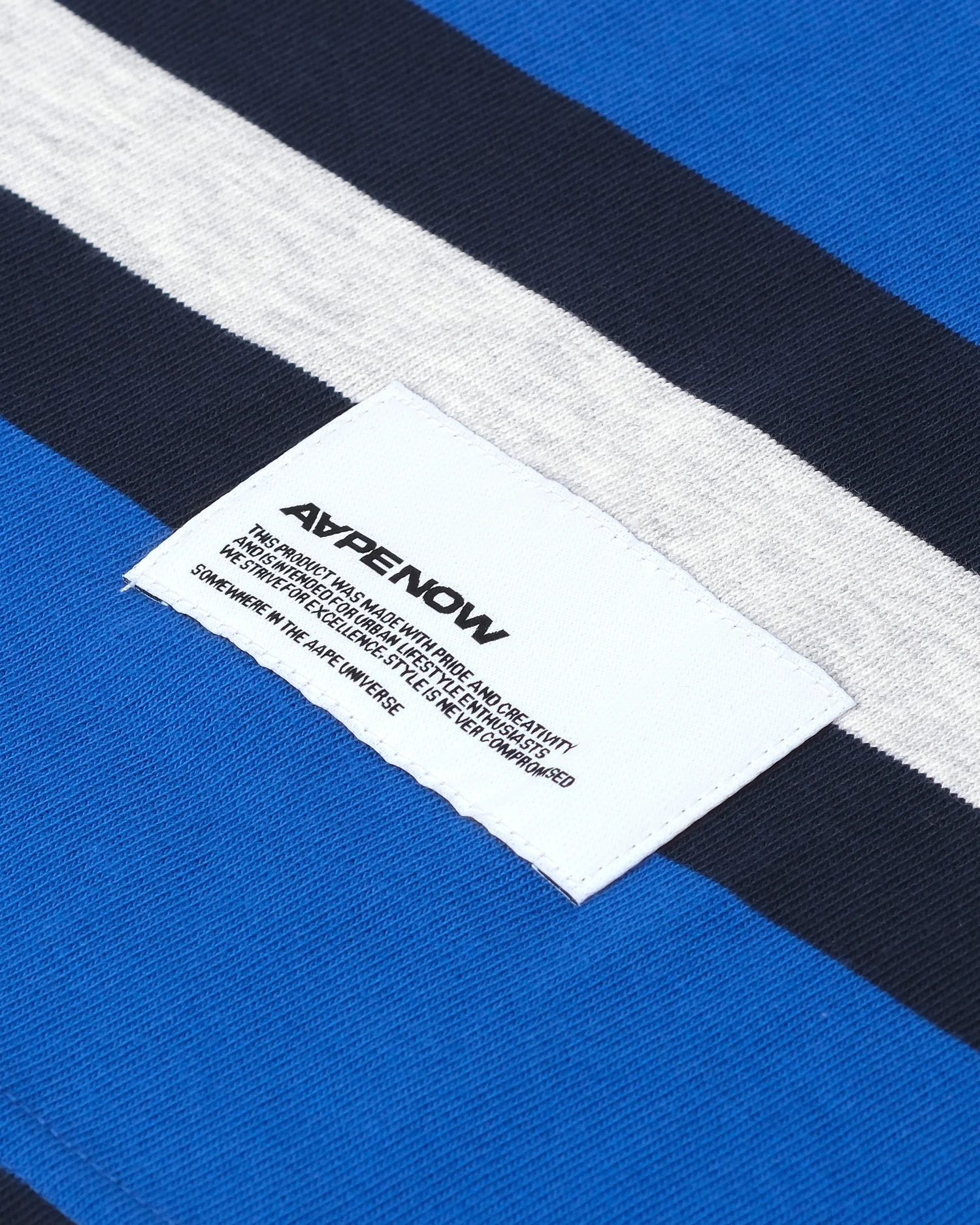 Moonface striped long-sleeve tee - Image 4