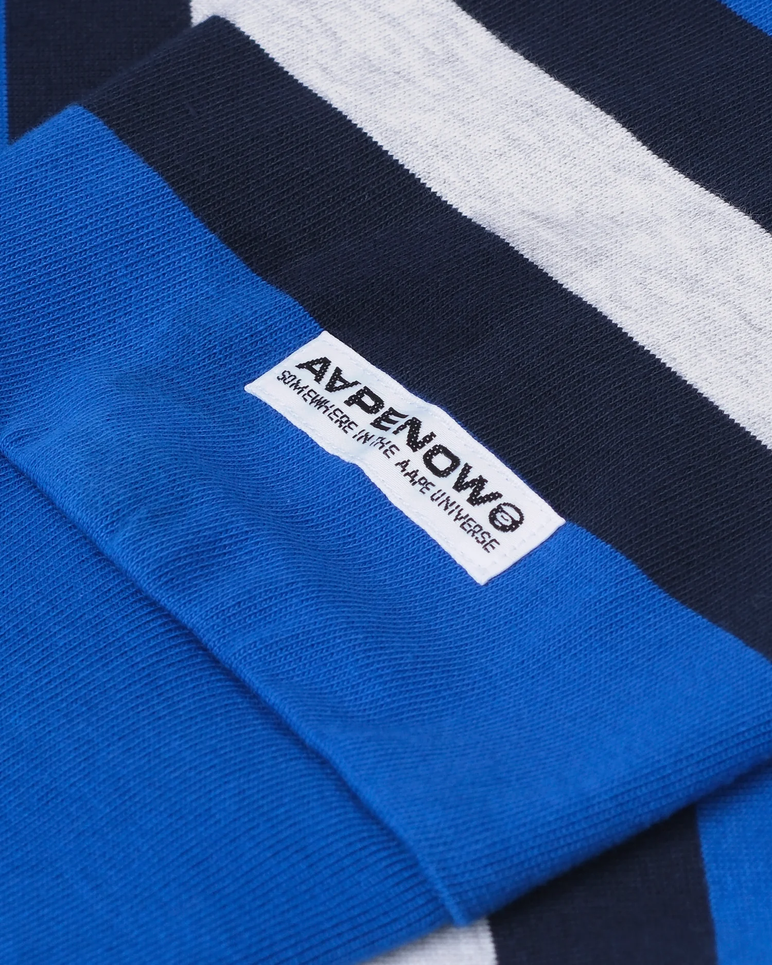 Moonface striped long-sleeve tee - Image 5