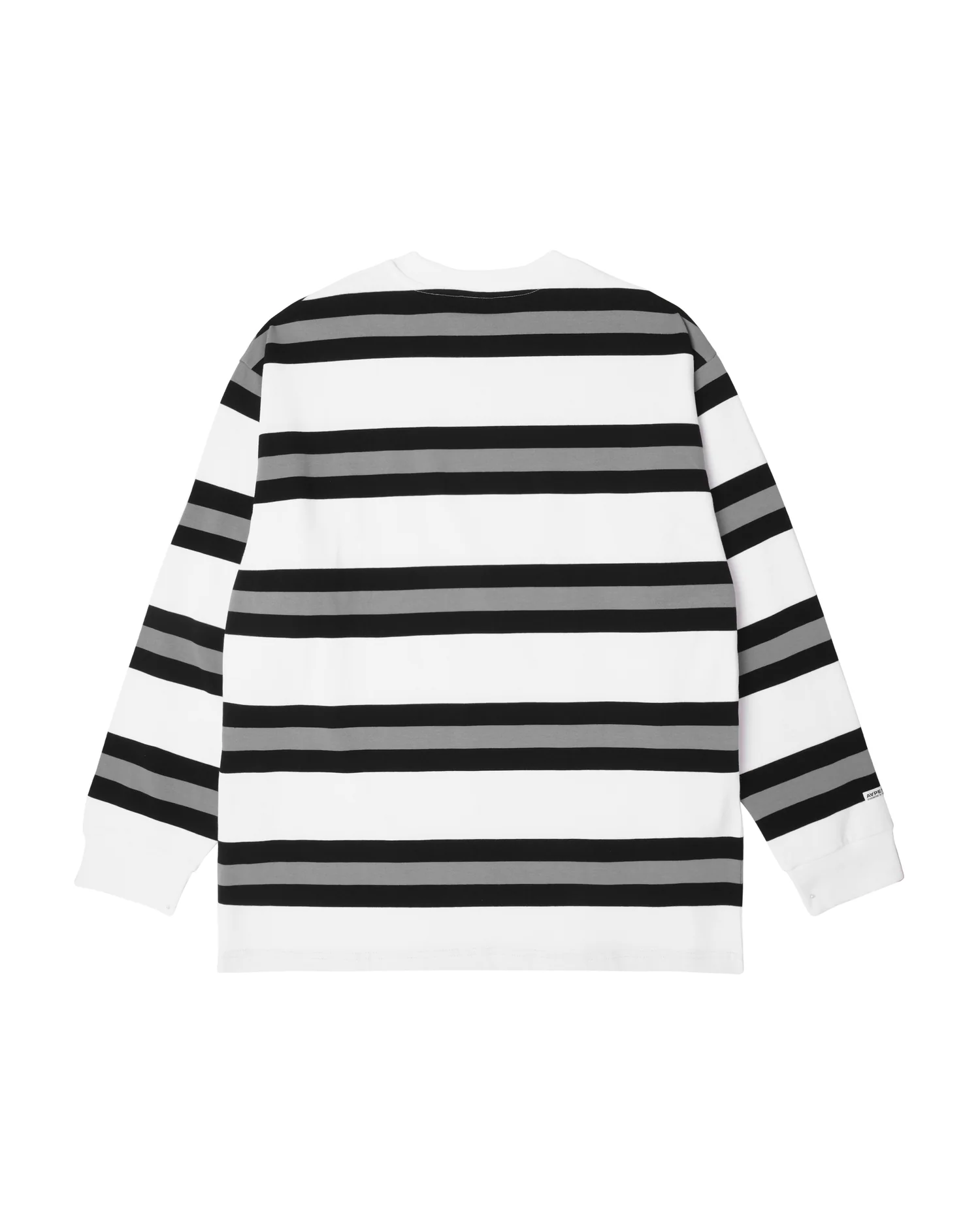 Moonface striped long-sleeve tee - Image 7