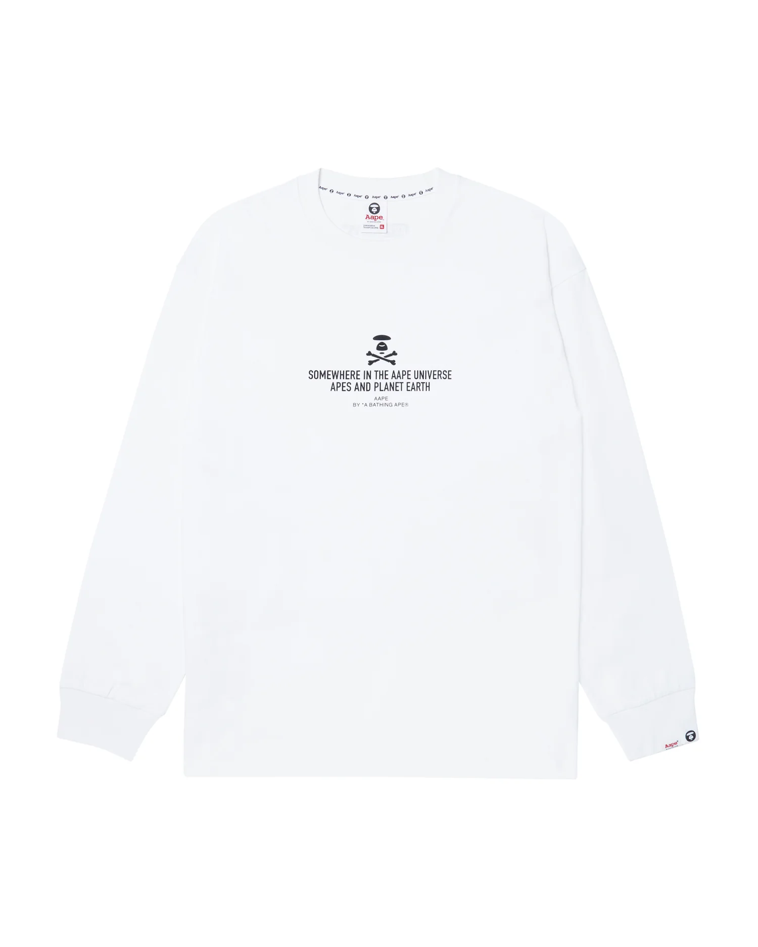 Moonface printed long-sleeve tee - Image 6