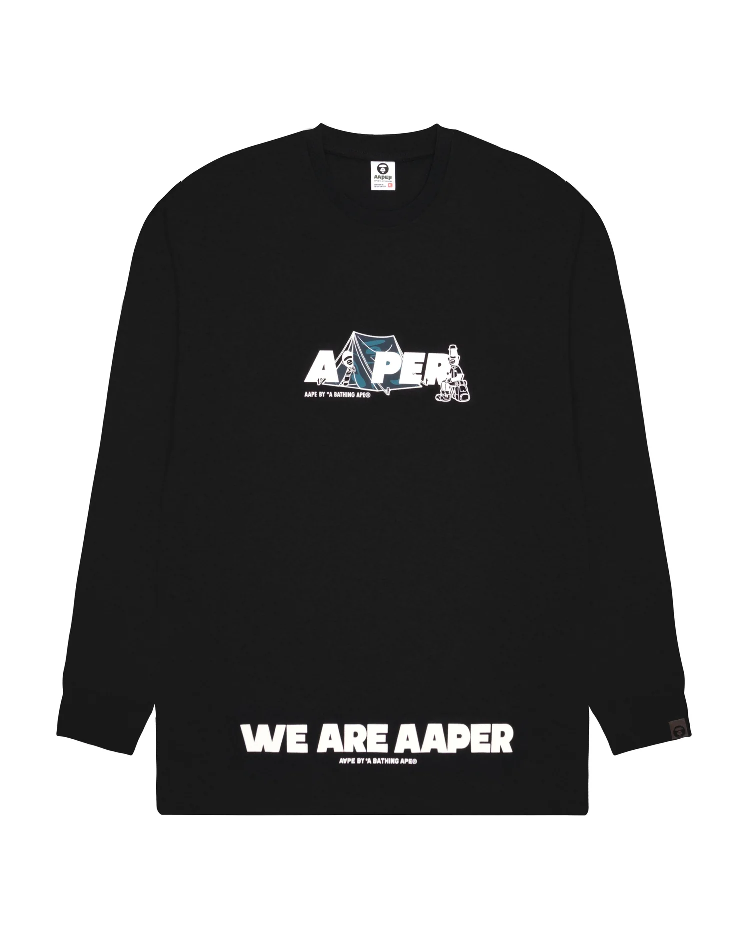 AAPER graphic long-sleeve tee