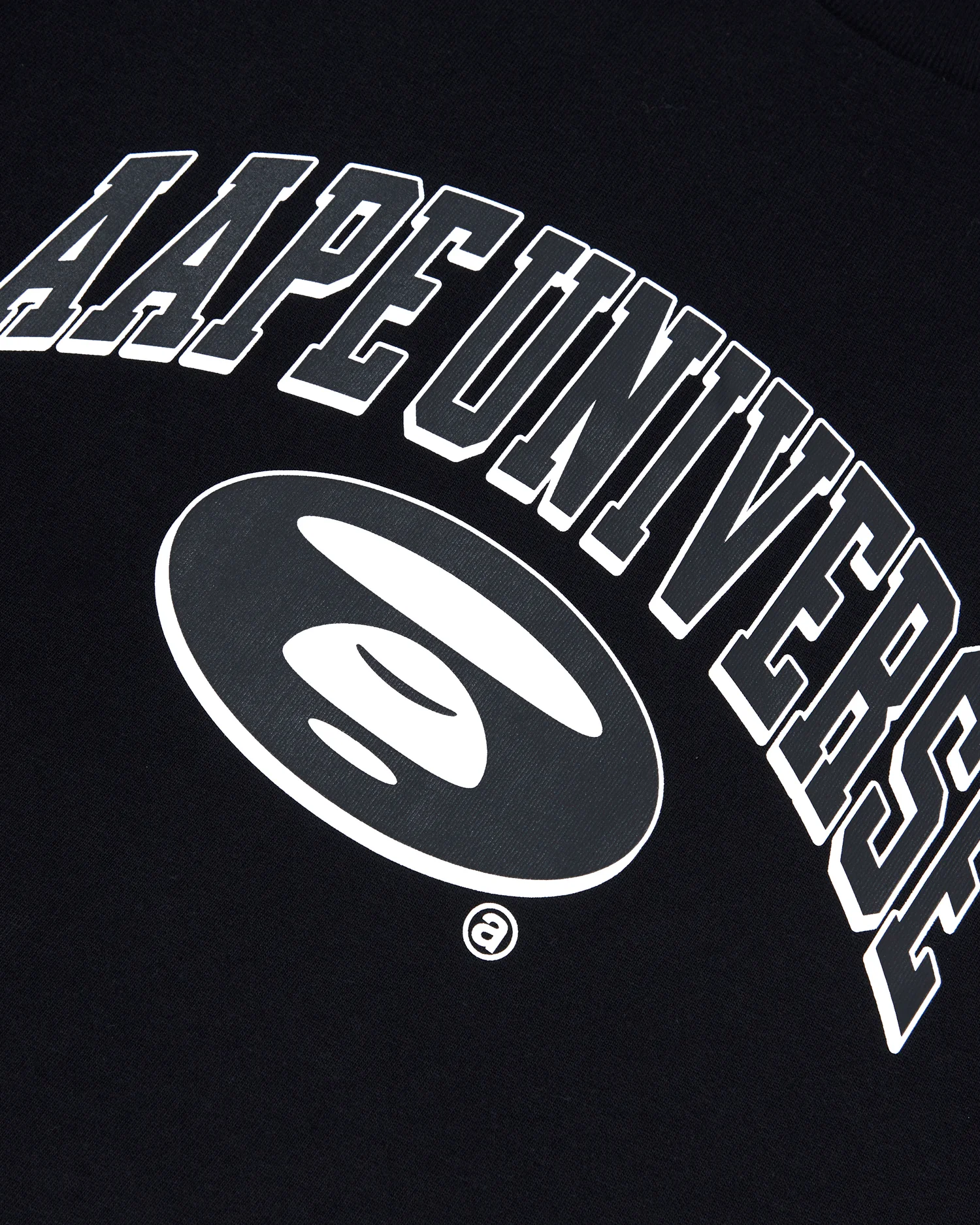 Moonface plaid-panelled long-sleeve tee - Image 3