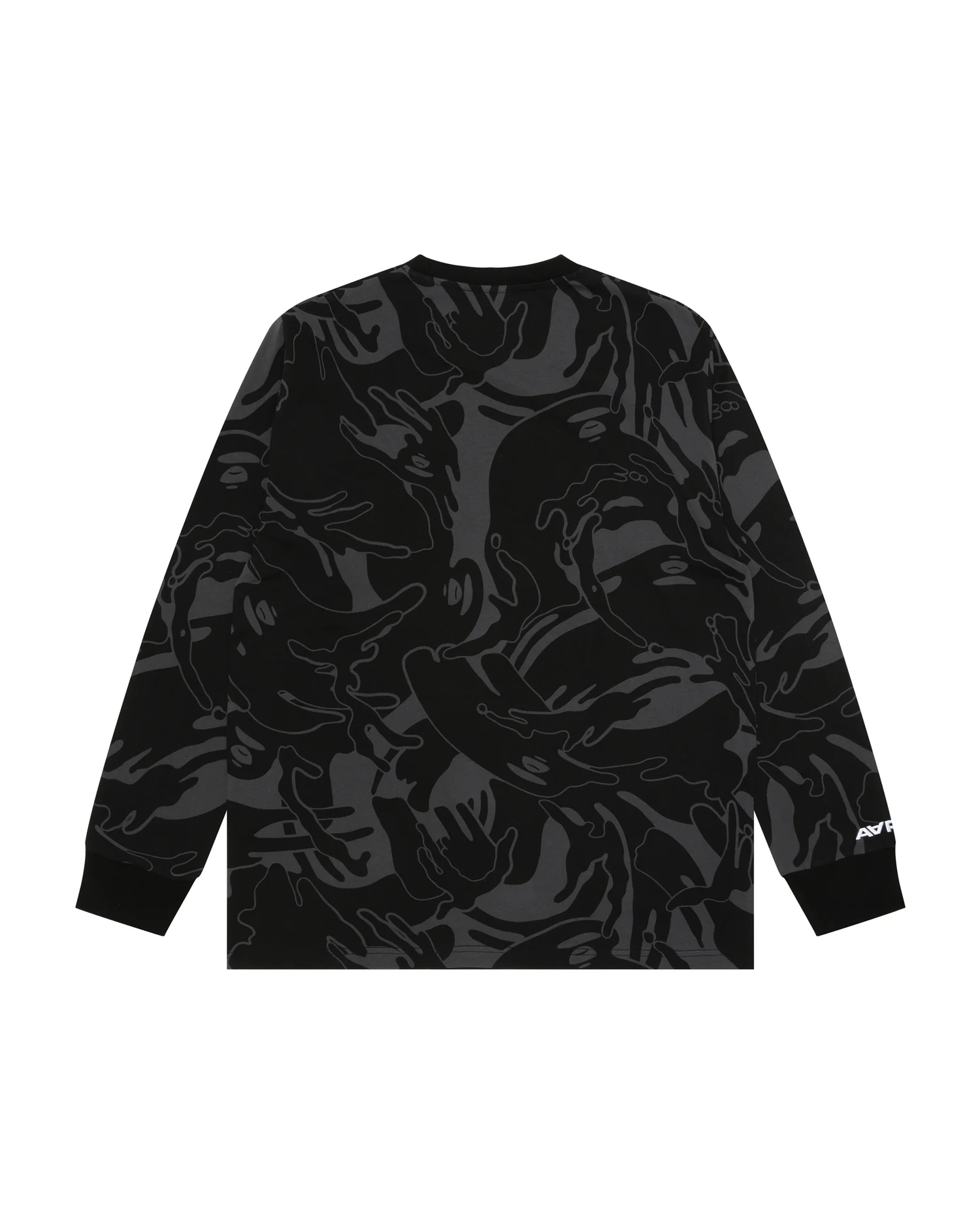 Moonface patch camo long-sleeve tee - Image 2