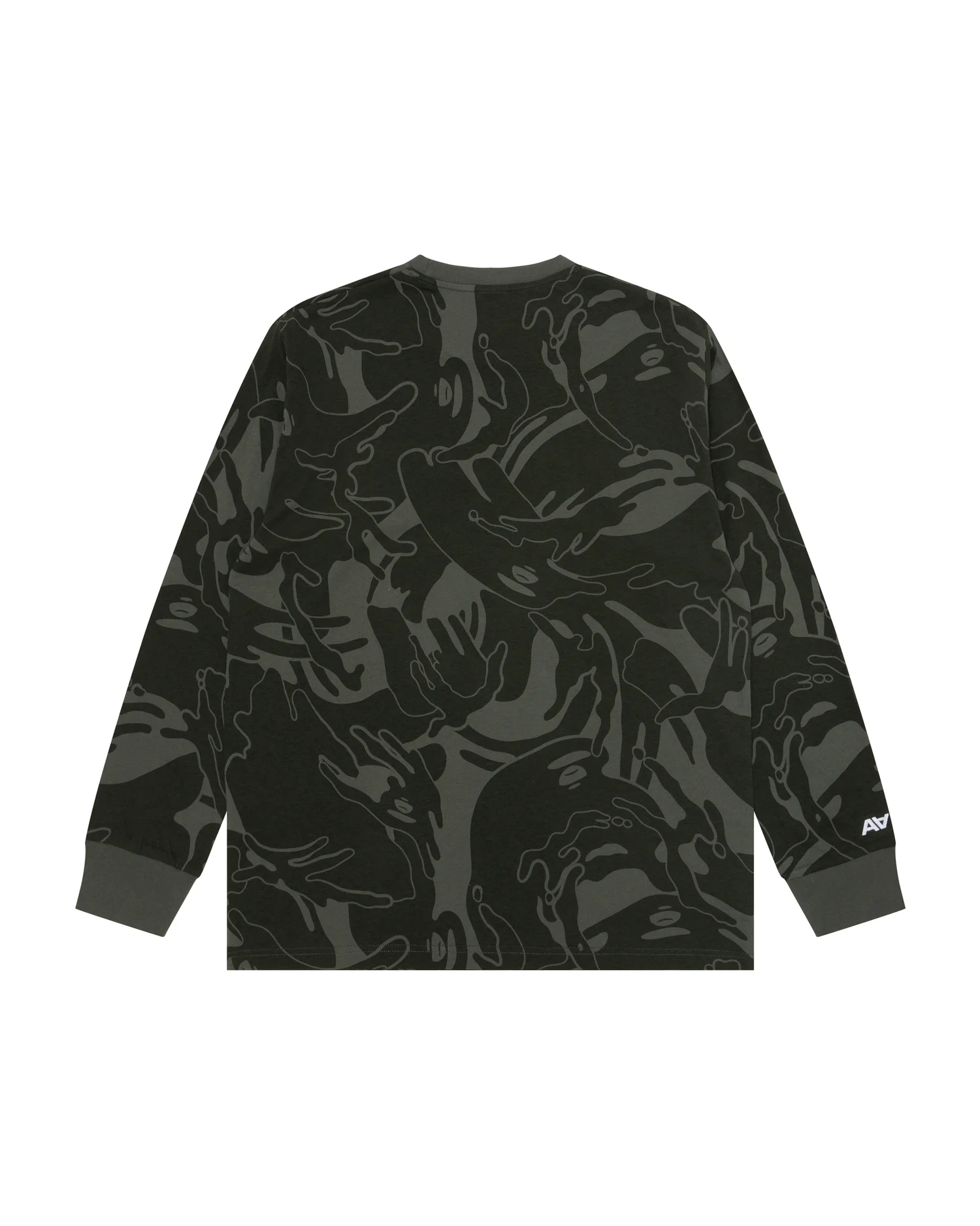 Moonface patch camo long-sleeve tee - Image 7
