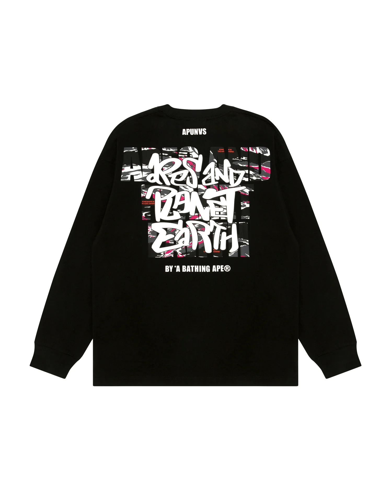 Moonface printed long-sleeve tee - Image 2