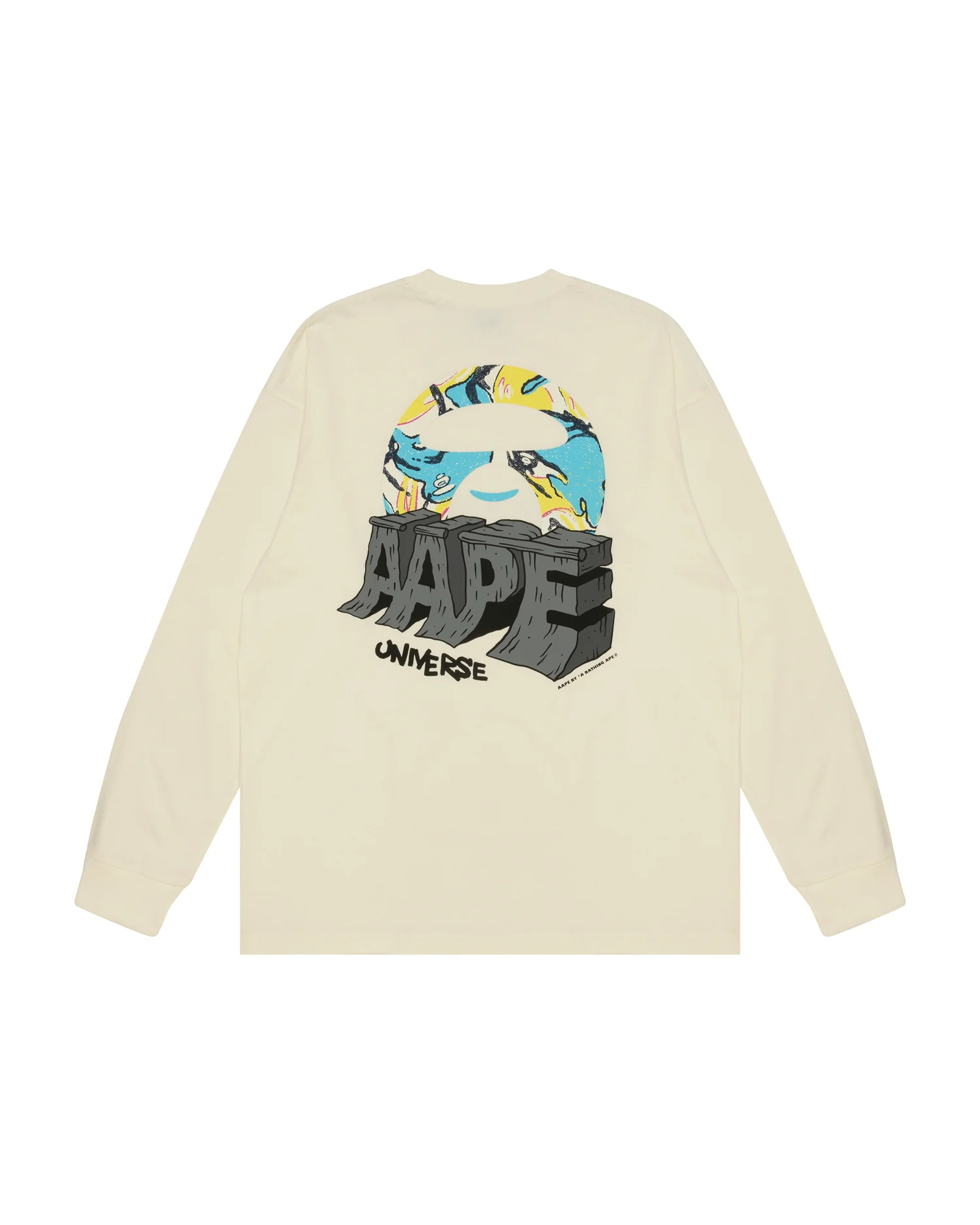 Moonface graphic long-sleeve tee - Image 2