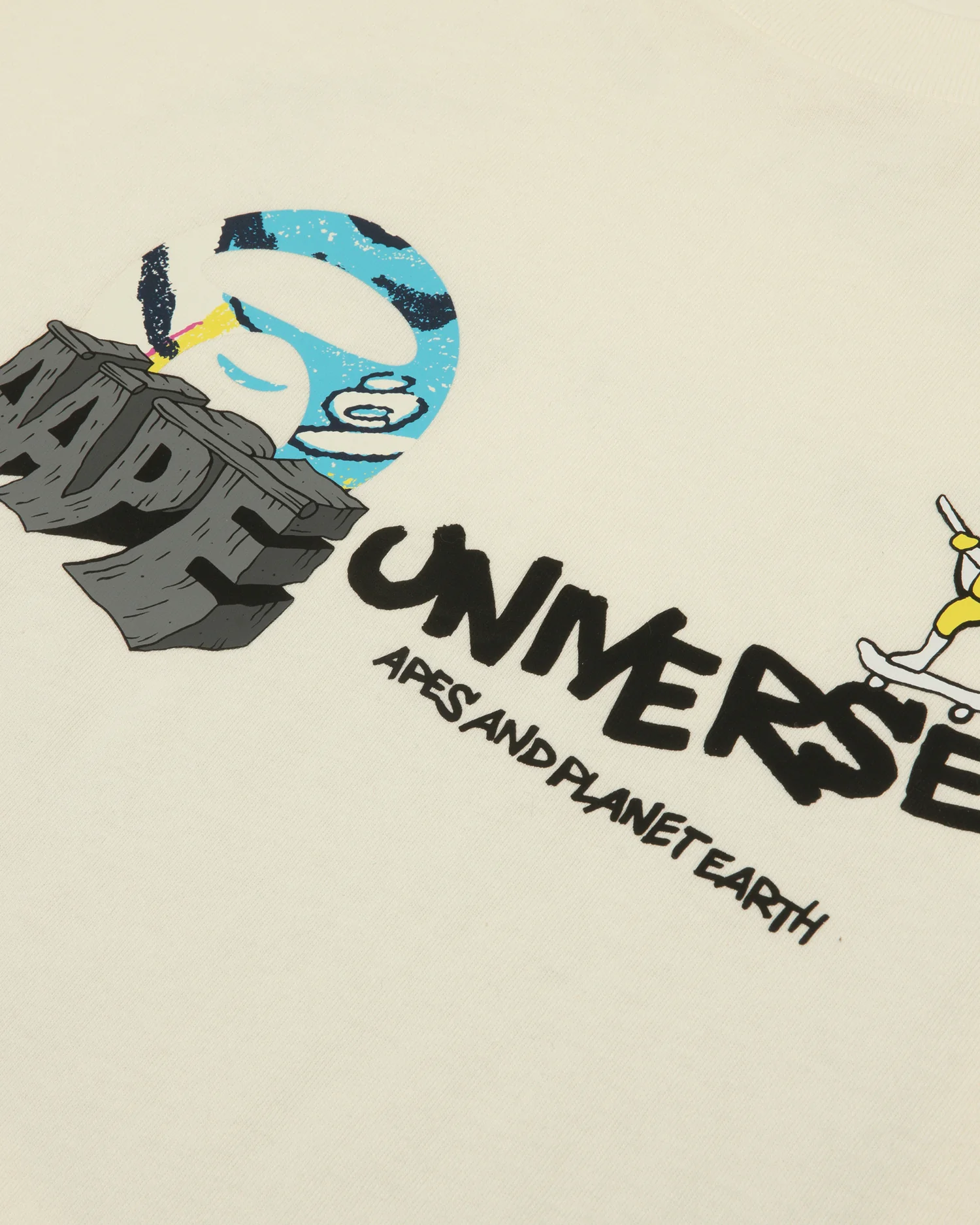 Moonface graphic long-sleeve tee - Image 4