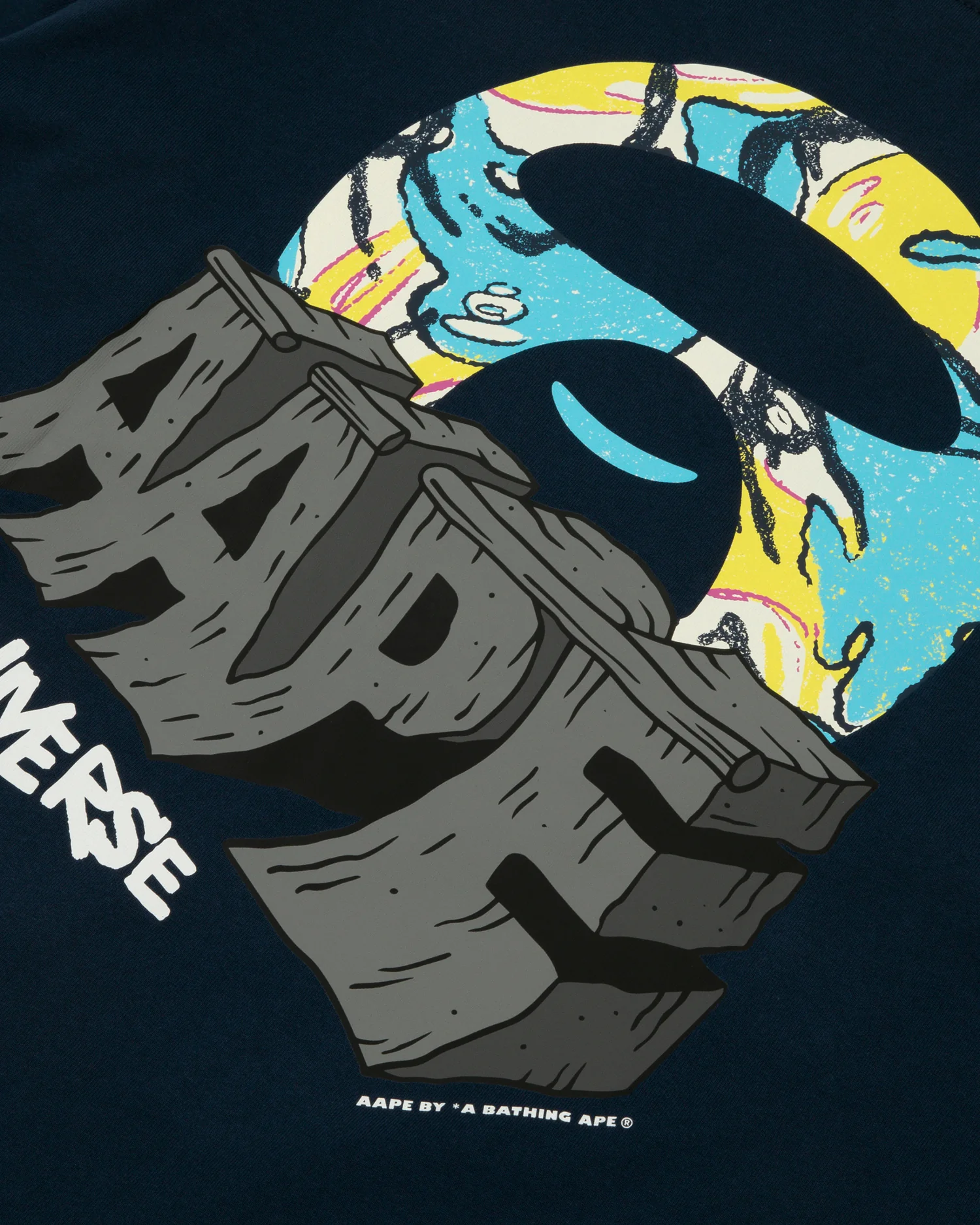 Moonface graphic long-sleeve tee - Image 8