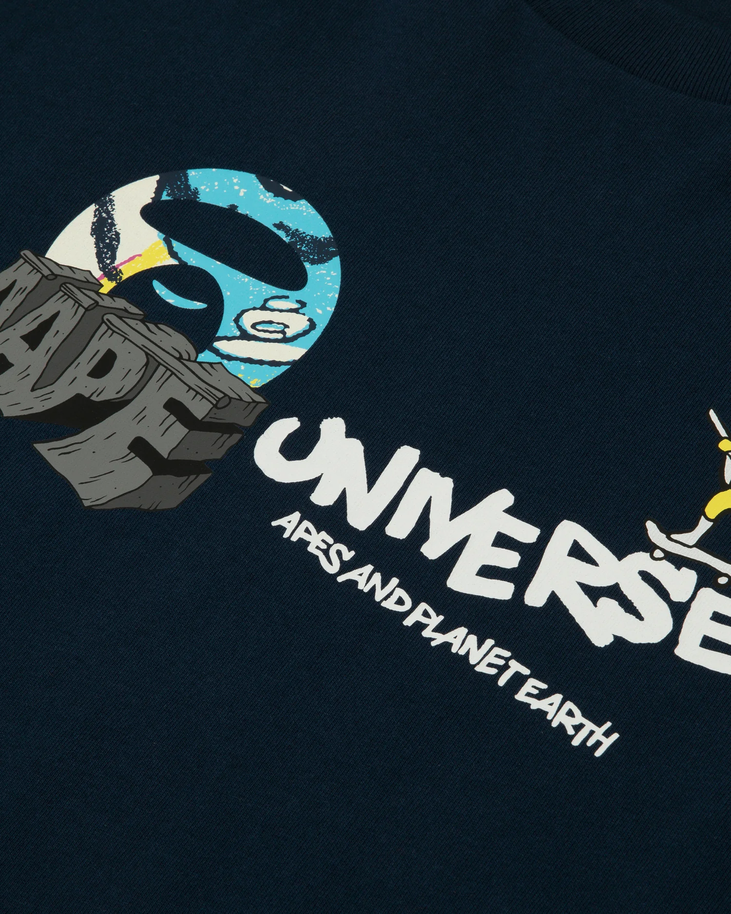 Moonface graphic long-sleeve tee - Image 9