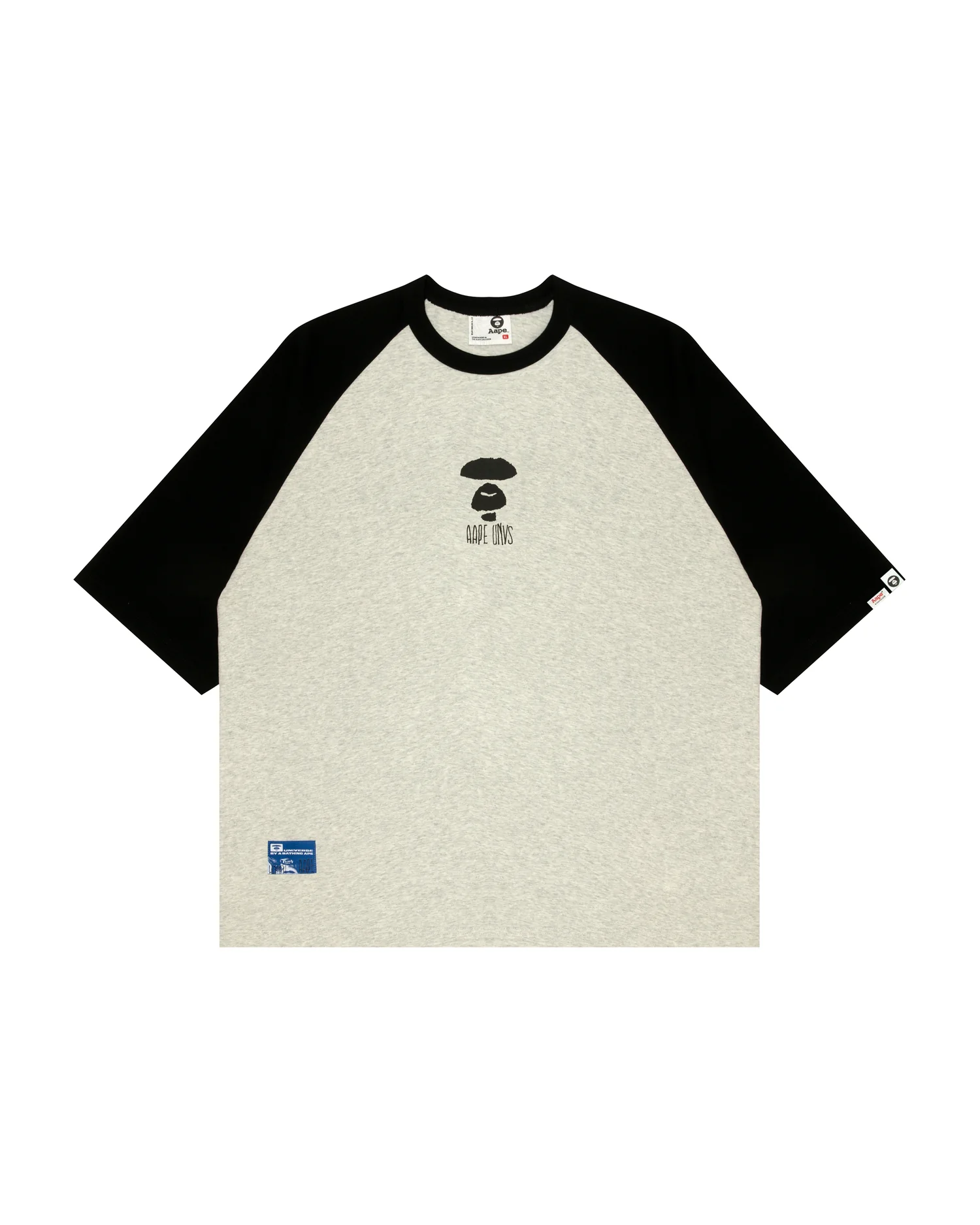 Moonface 1/2 sleeve tee