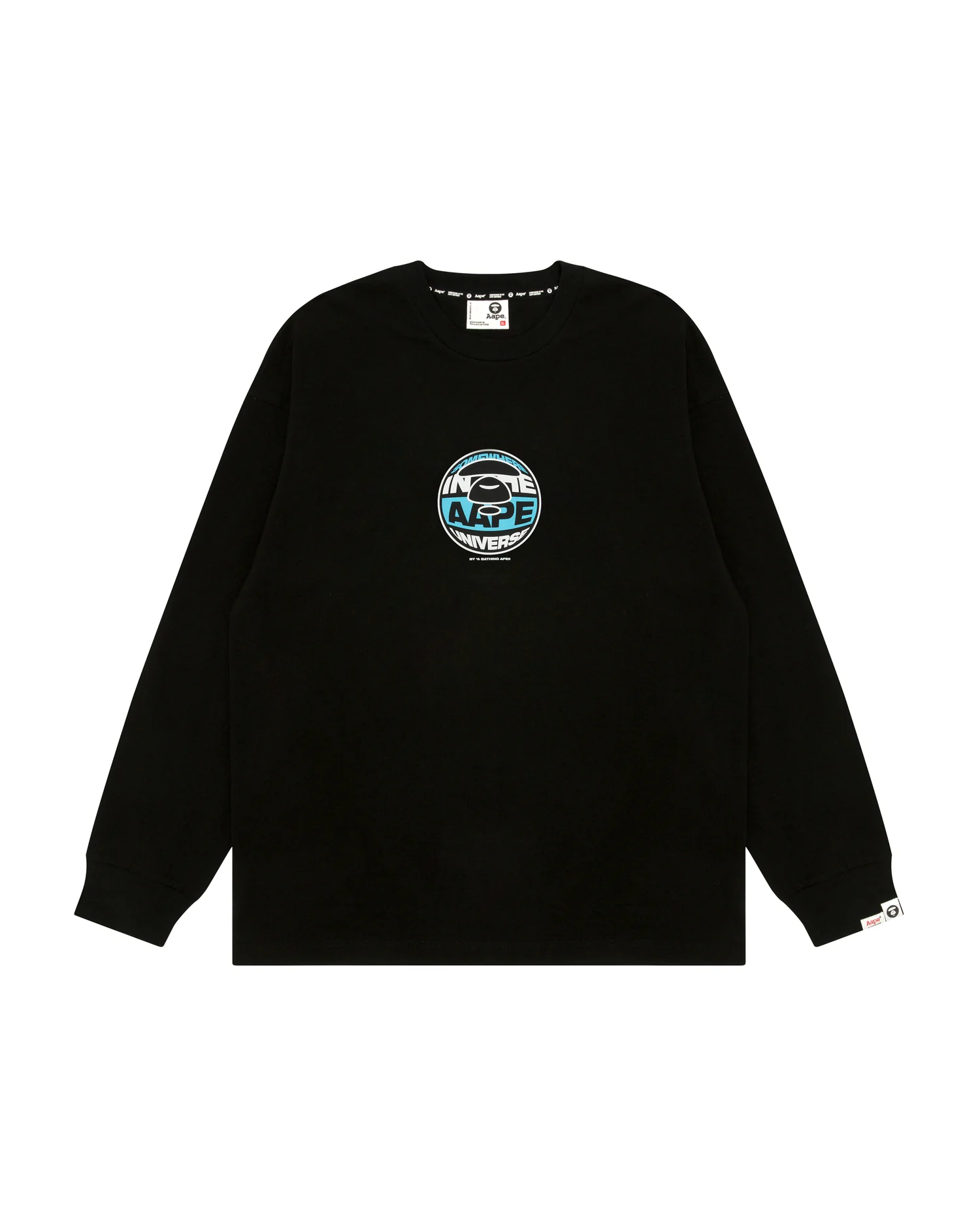 Moonface universe long sleeve tee