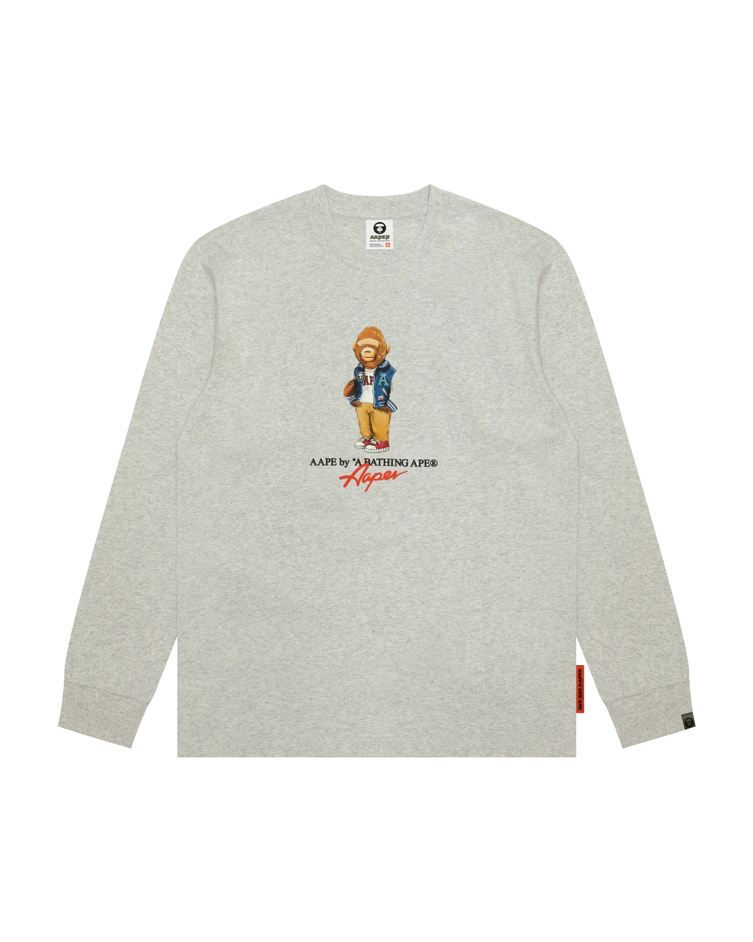 AAPER graphic-print long sleeve tee