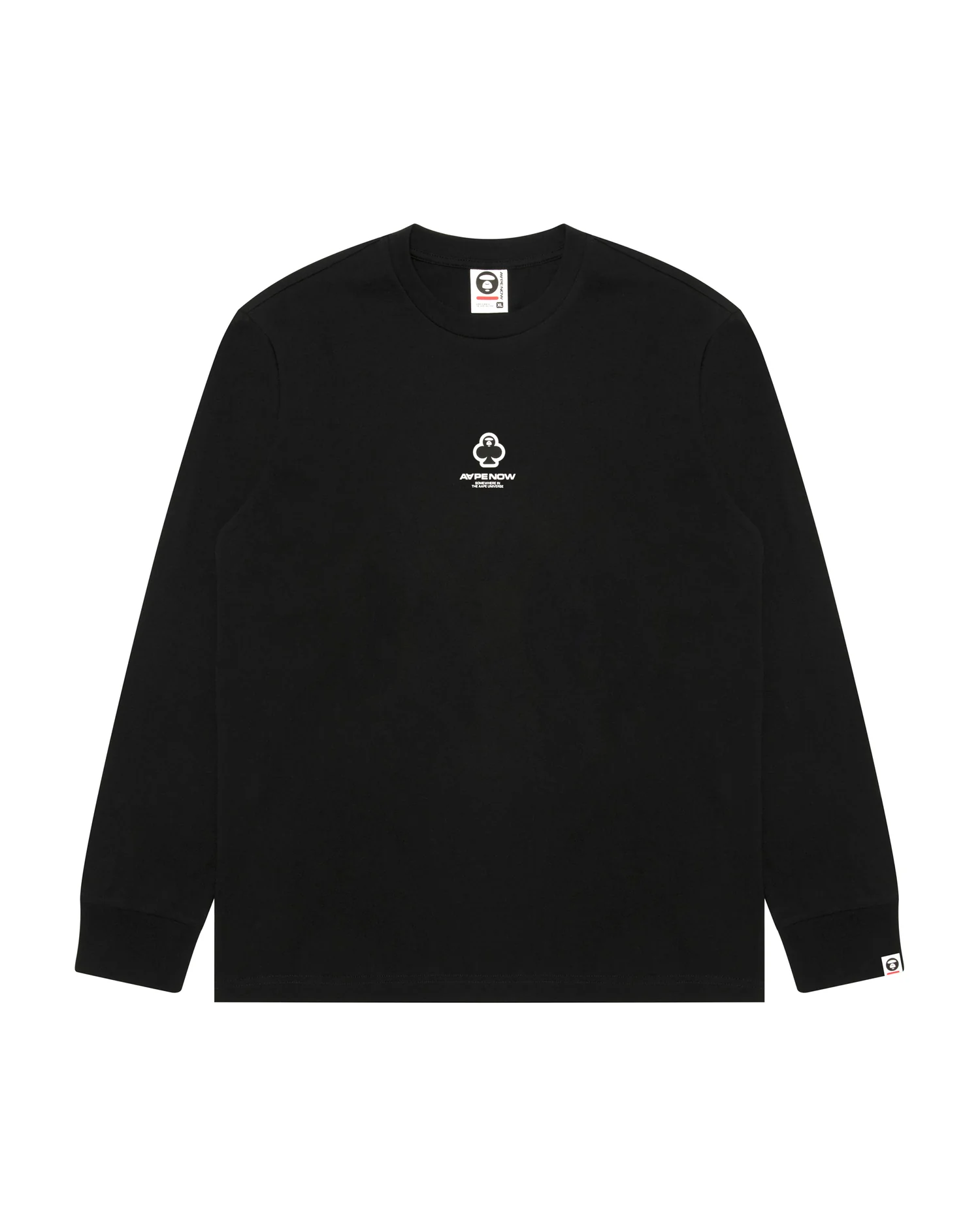 AAPENOW clover moonface long sleeve tee - Image 8