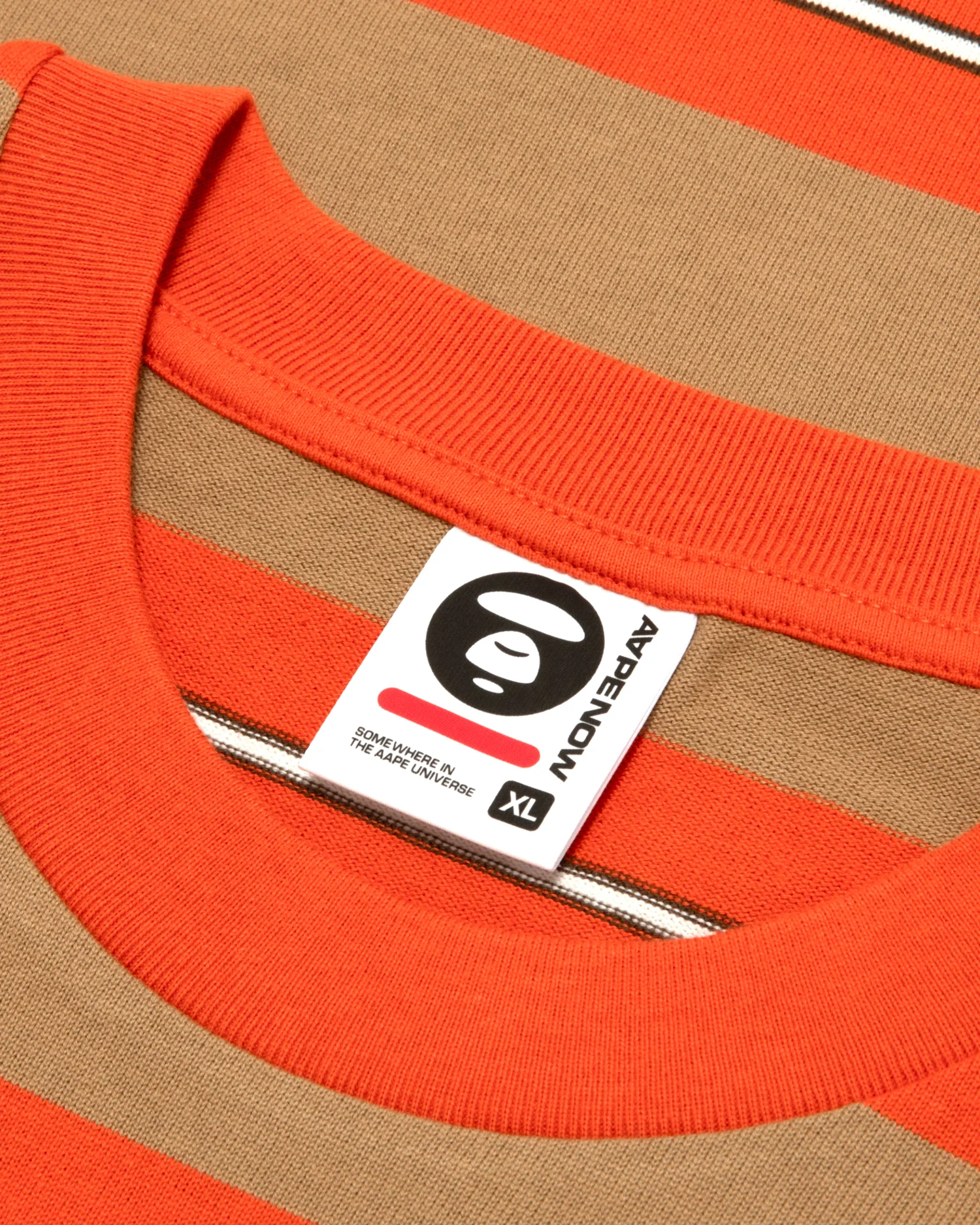 AAPENOW moonface striped long sleeve tee - Image 14