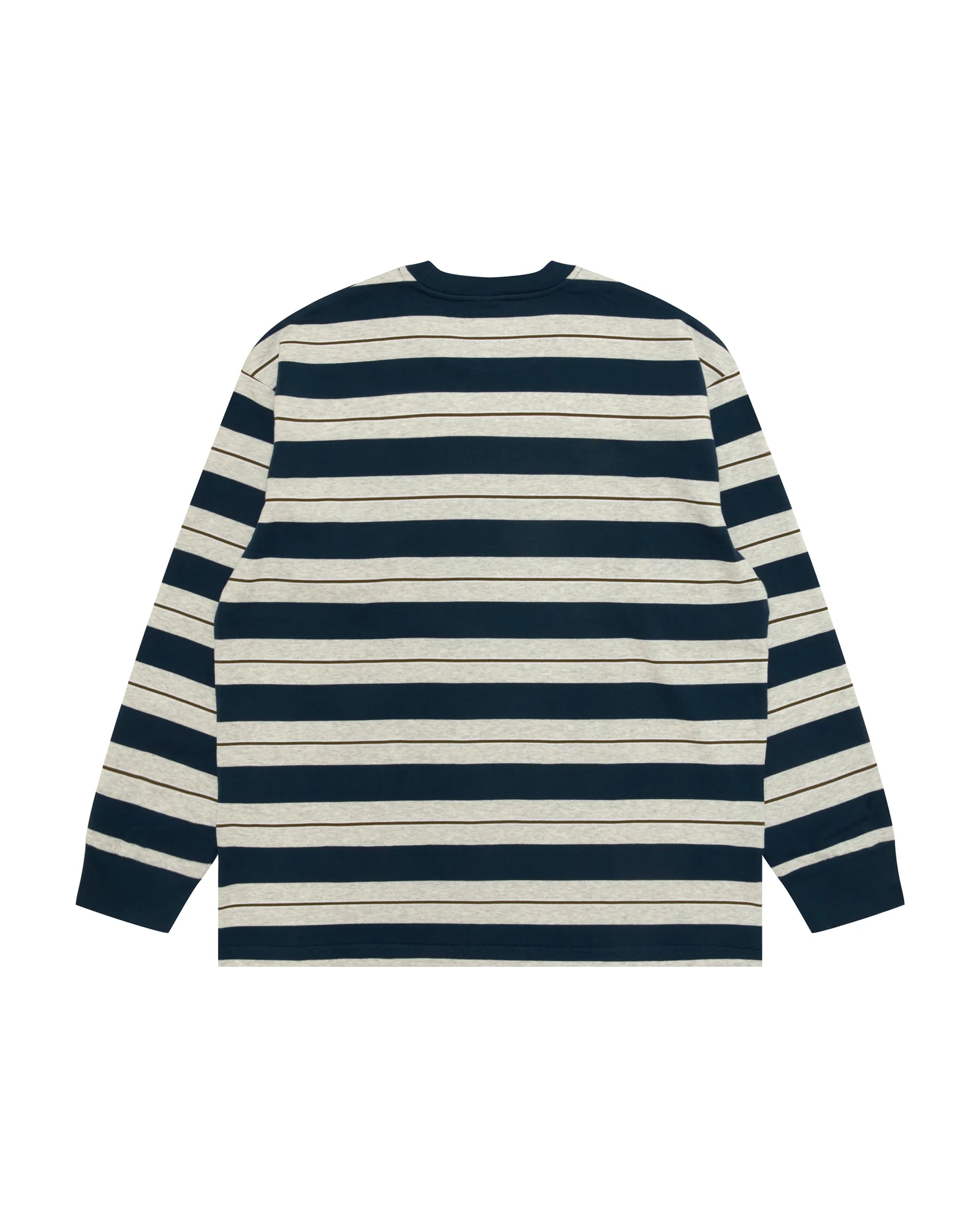 AAPENOW moonface striped long sleeve tee - Image 4