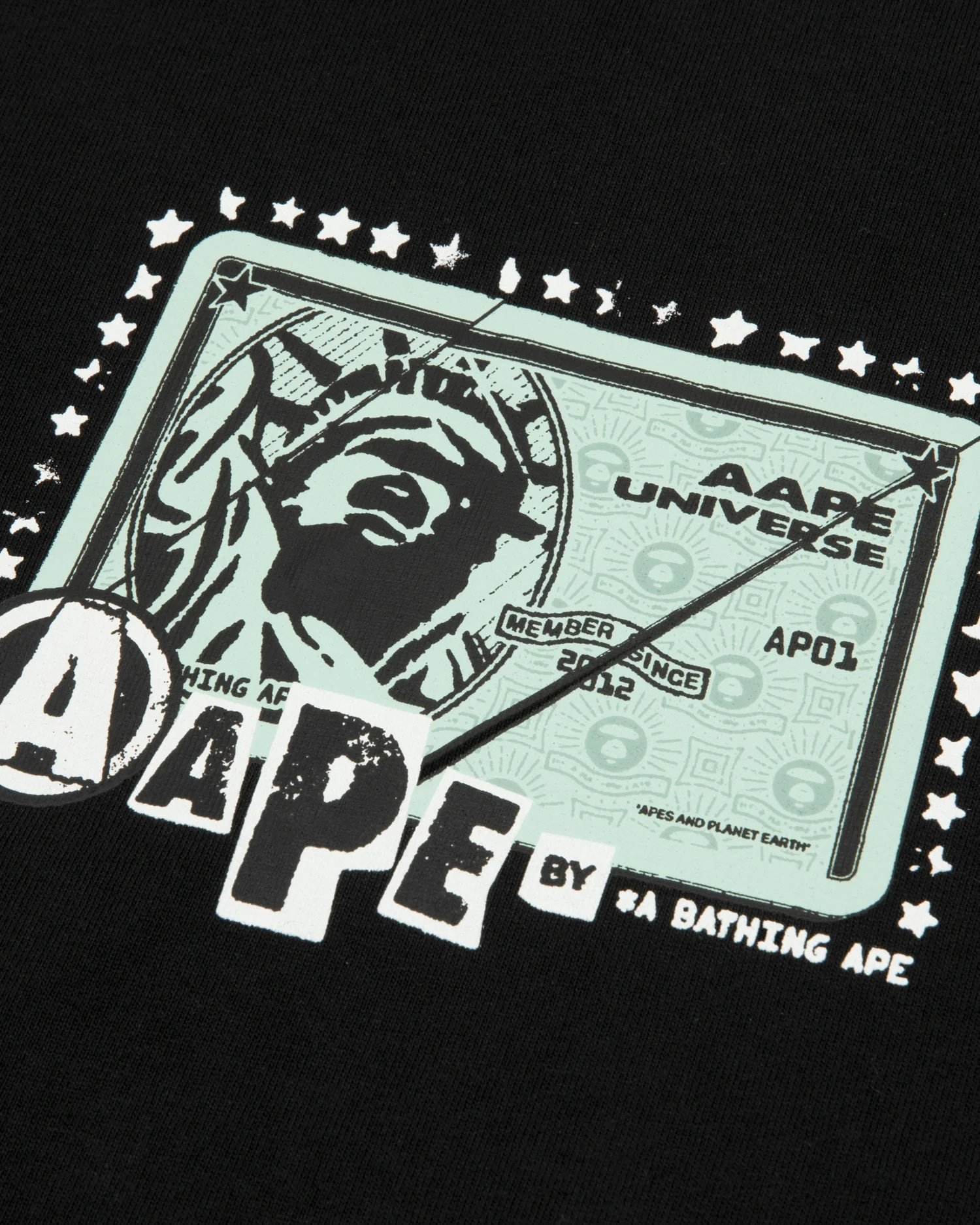 AAPEUNVS graphic long sleeve tee - Image 3
