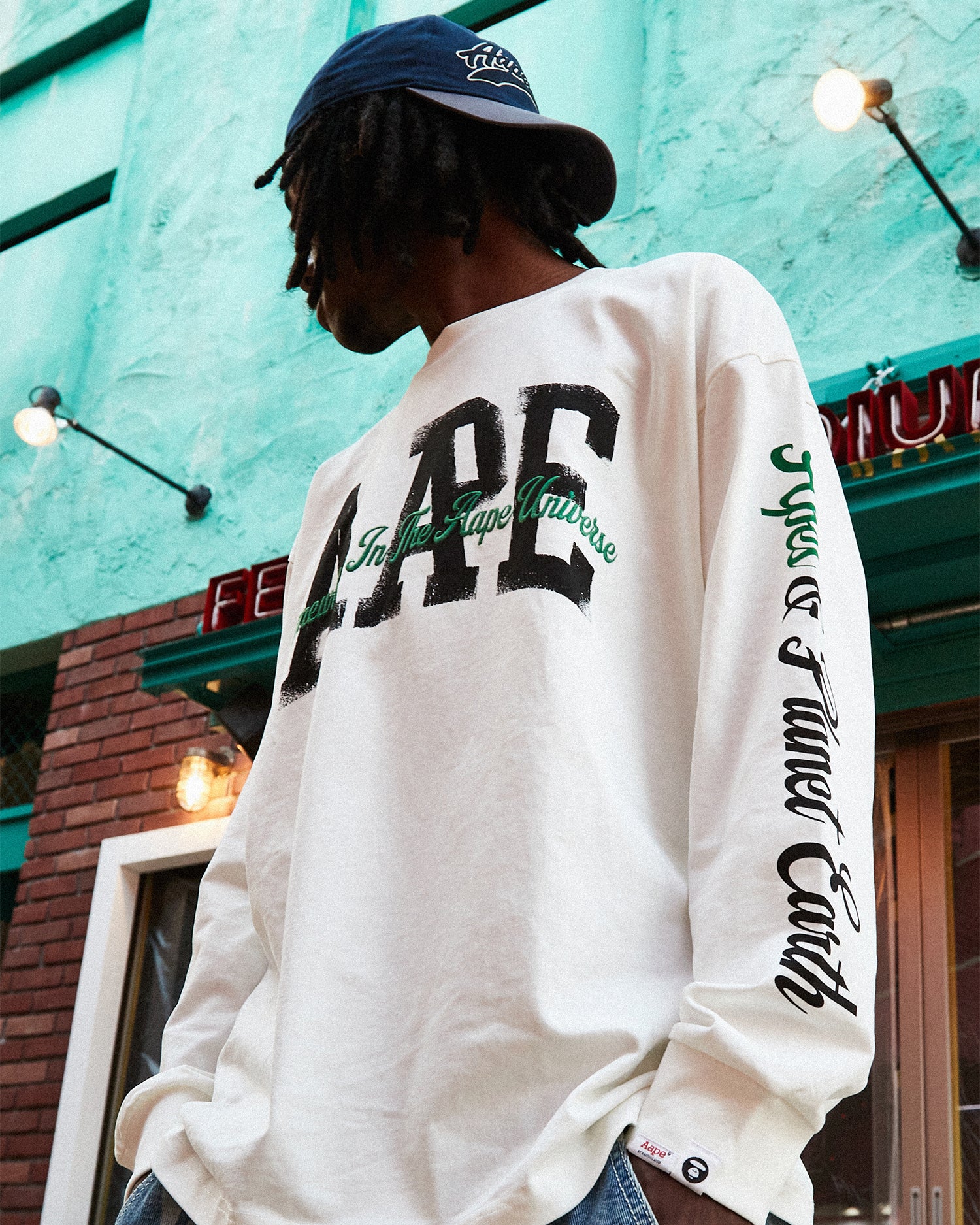 AAPESPORTS logo long sleeve tee - Image 2