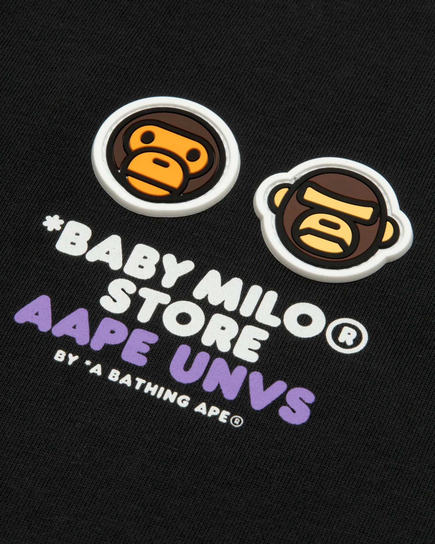 X Baby Milo Store AAPEUNVS graphic long sleeve tee - Image 3