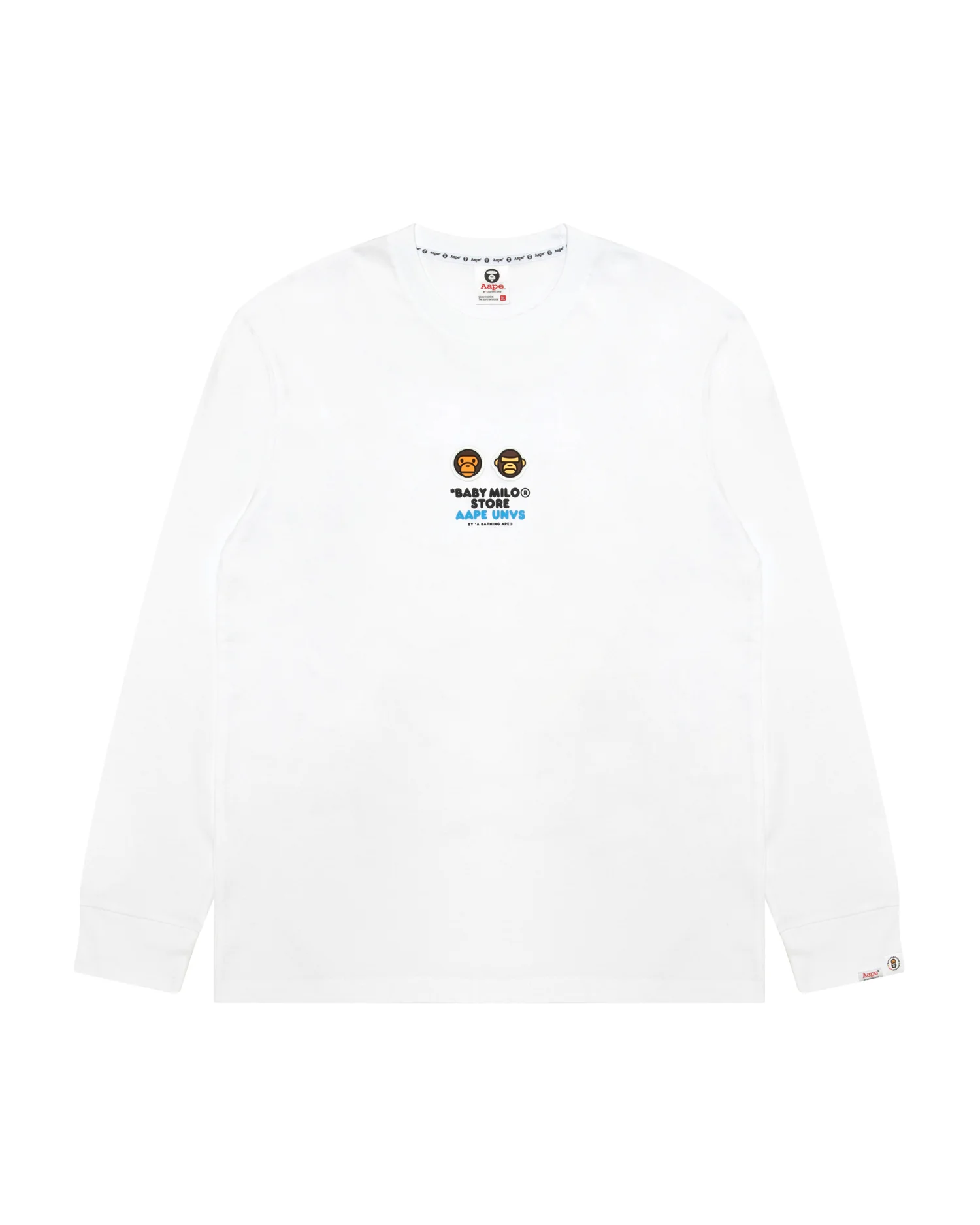 X Baby Milo Store AAPEUNVS graphic long sleeve tee - Image 6