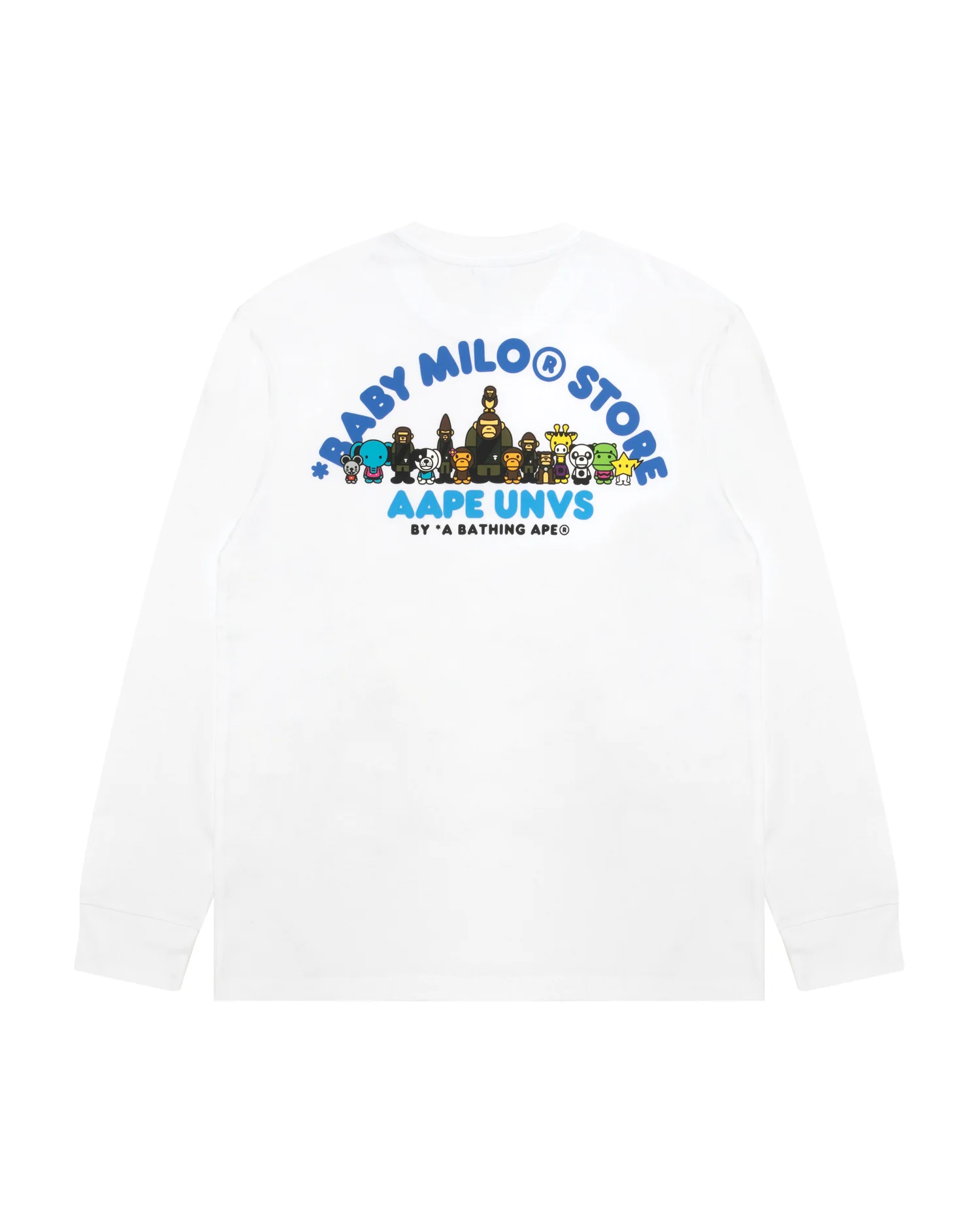 X Baby Milo Store AAPEUNVS graphic long sleeve tee - Image 9