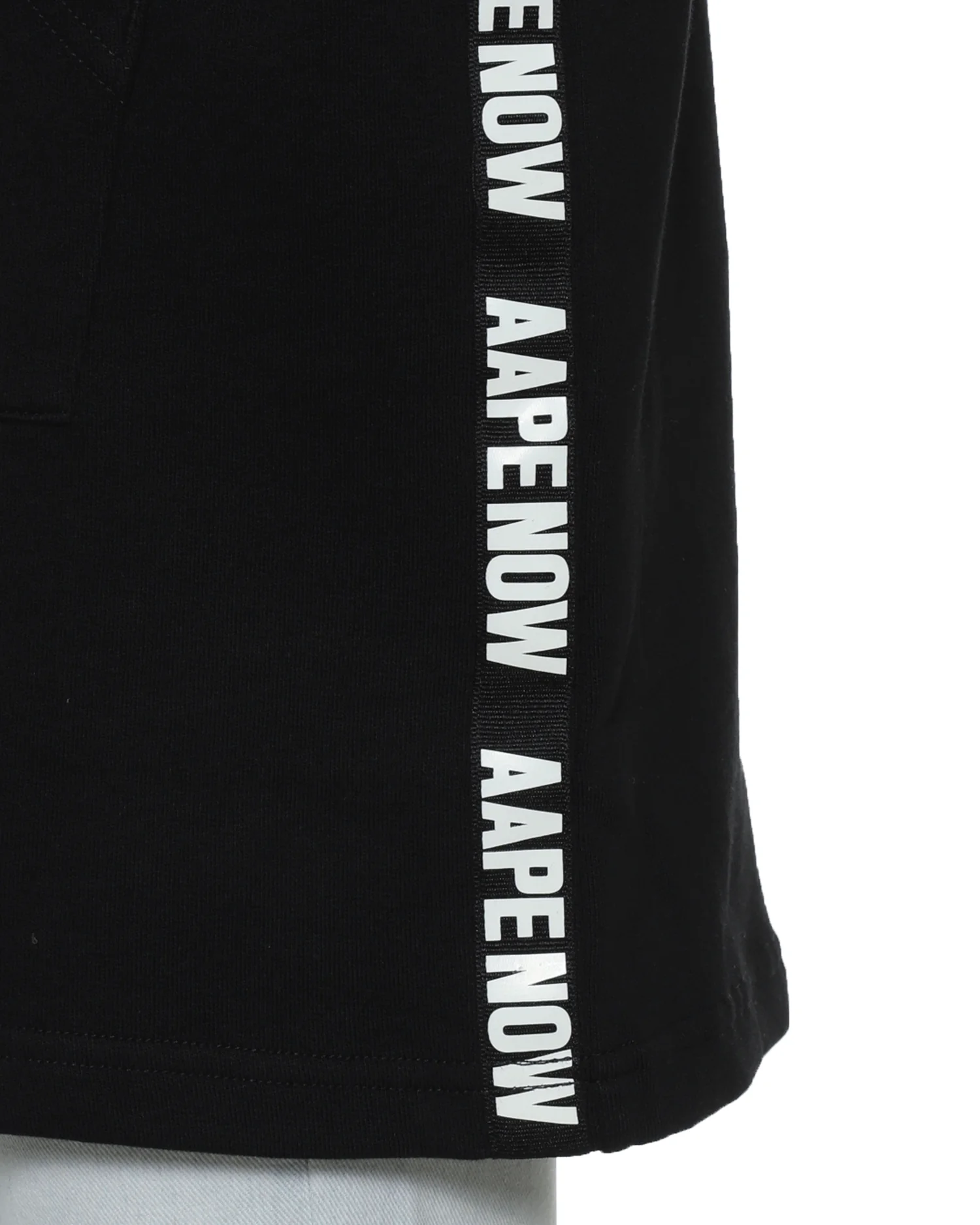 Logo taped short sleeve hoodie - Image 6