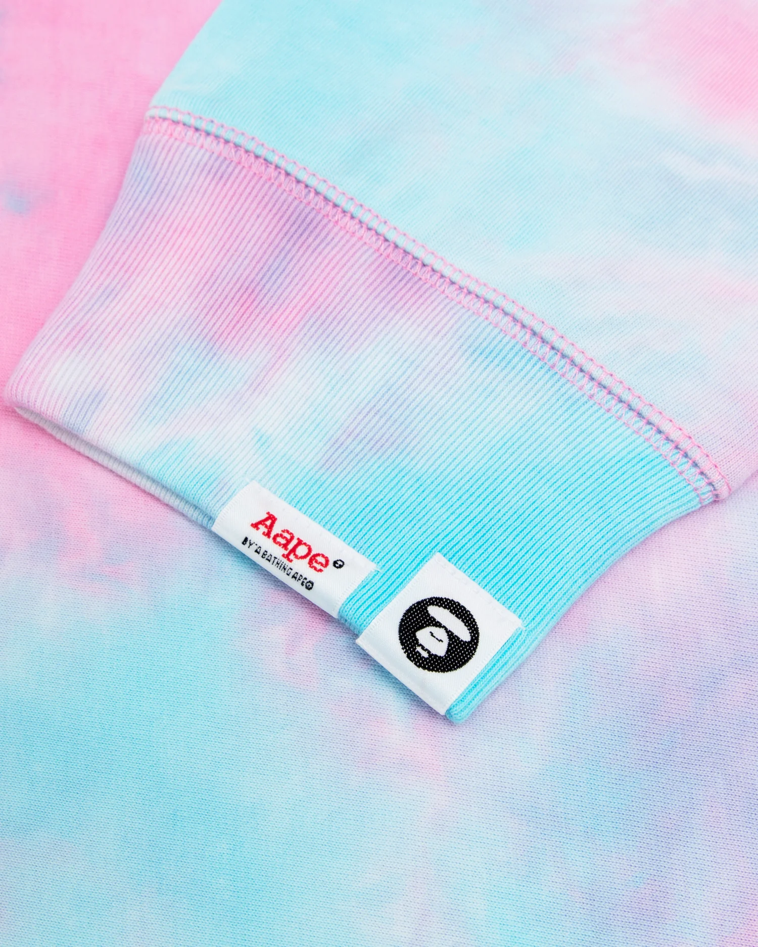 Moonface tie-dye L/S tee - Image 5