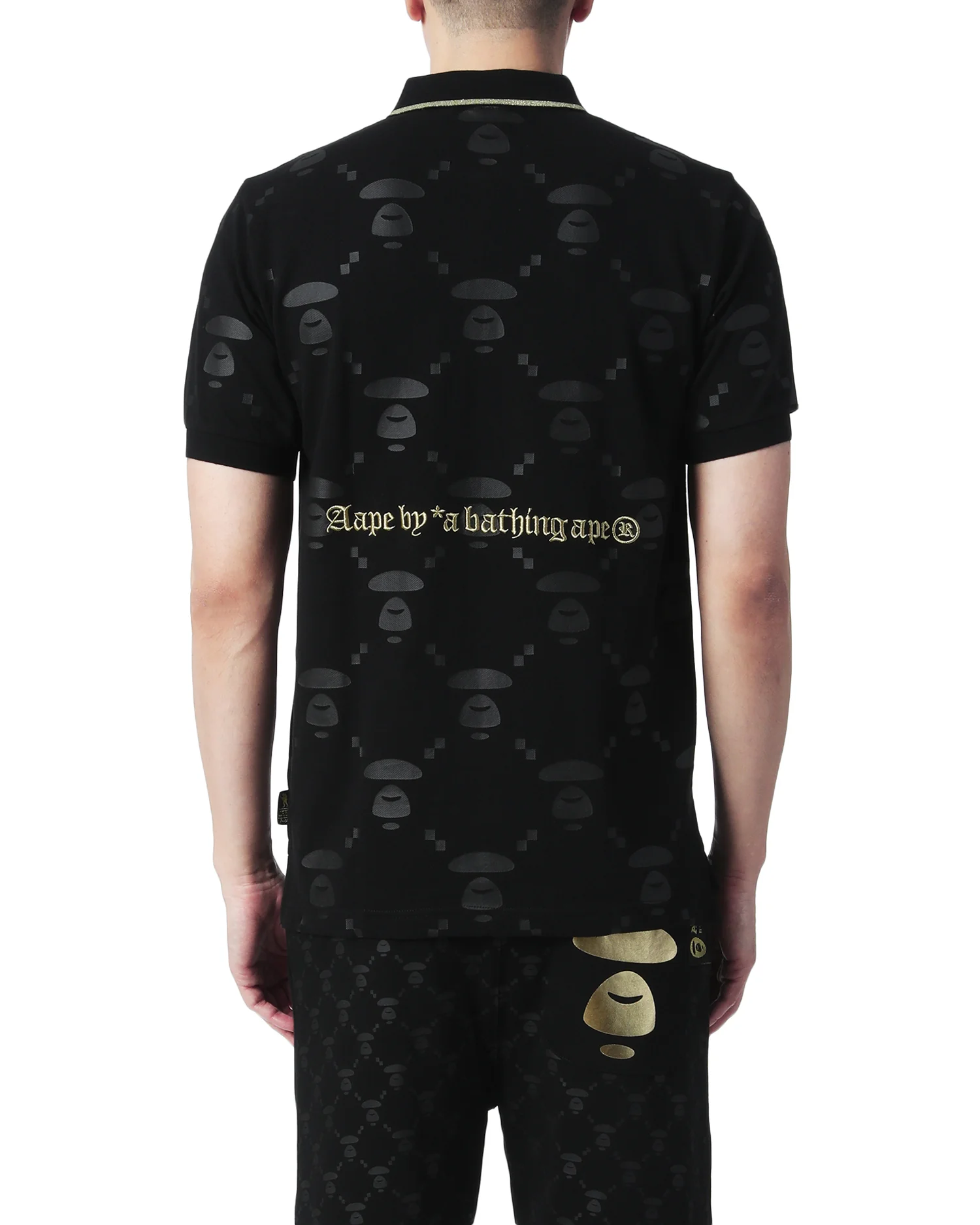 Moonface monogram polo shirt - Image 4