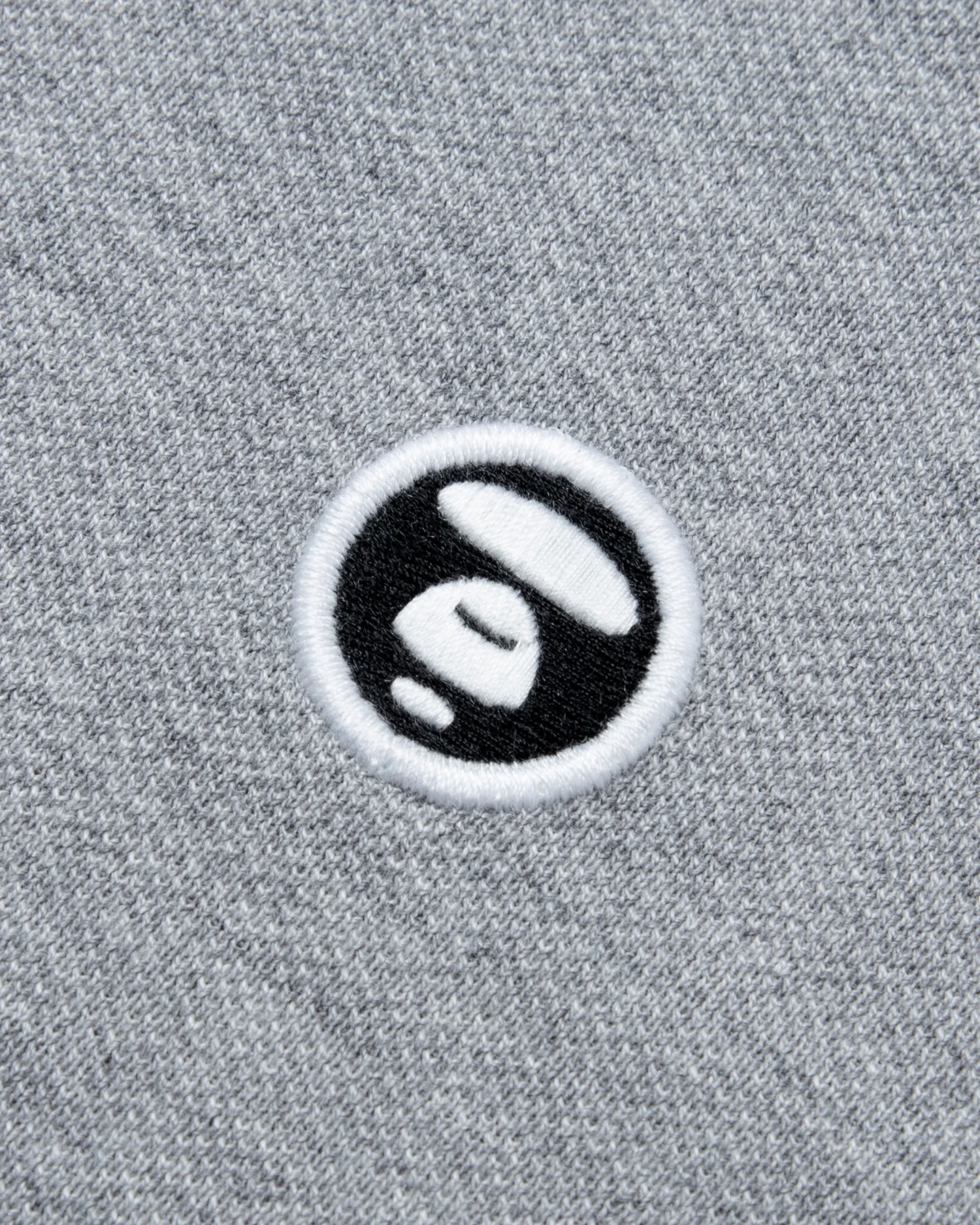 Moonface embroidered twin tipped polo - Image 18