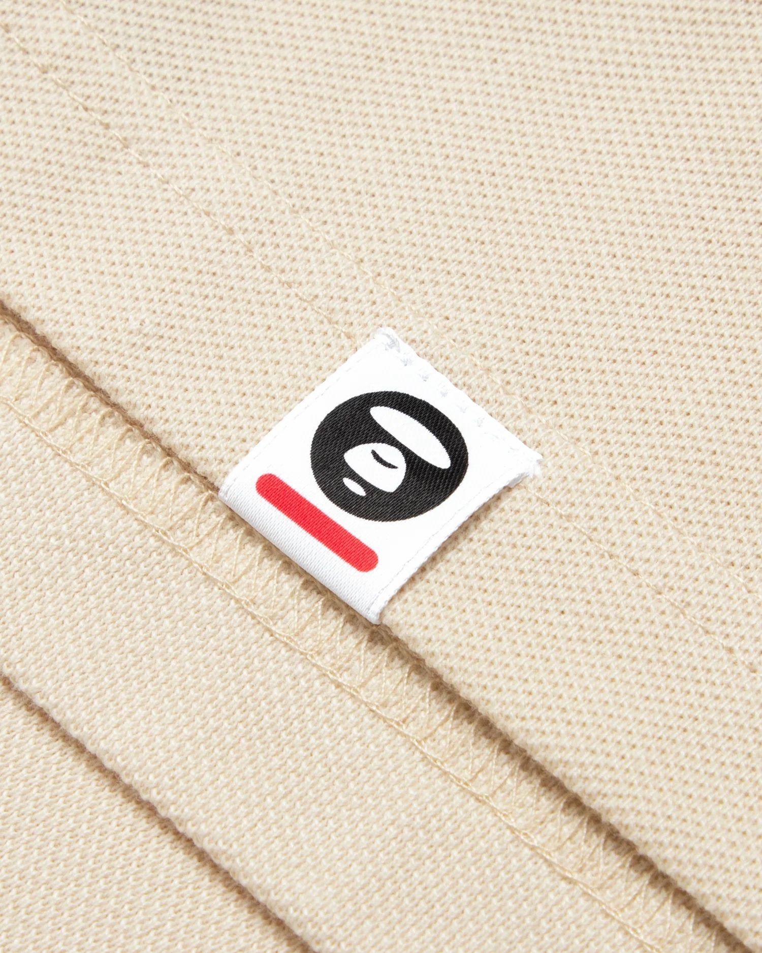 Moonface embroidered twin tipped polo - Image 5