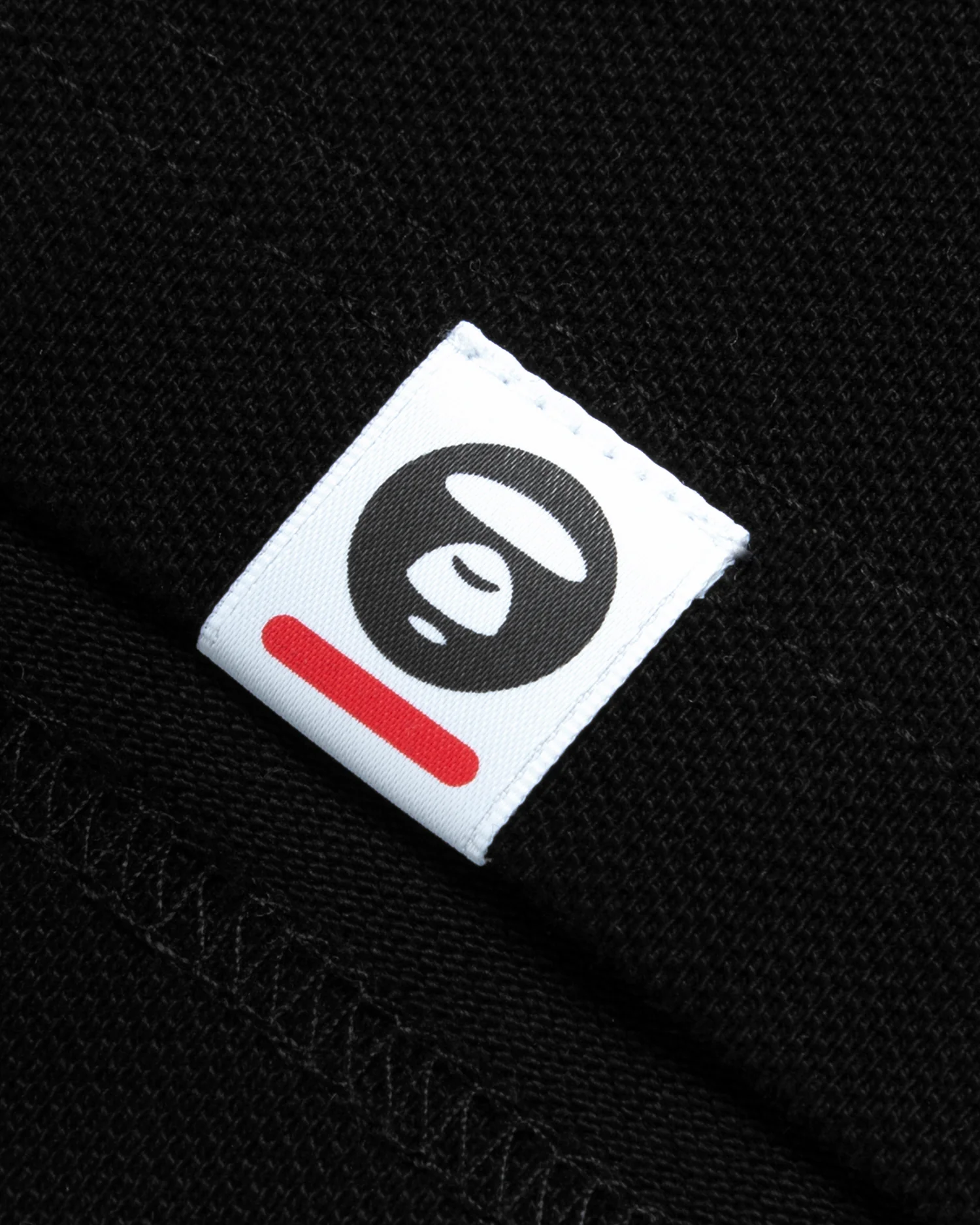 Moonface embroidered twin tipped polo - Image 9