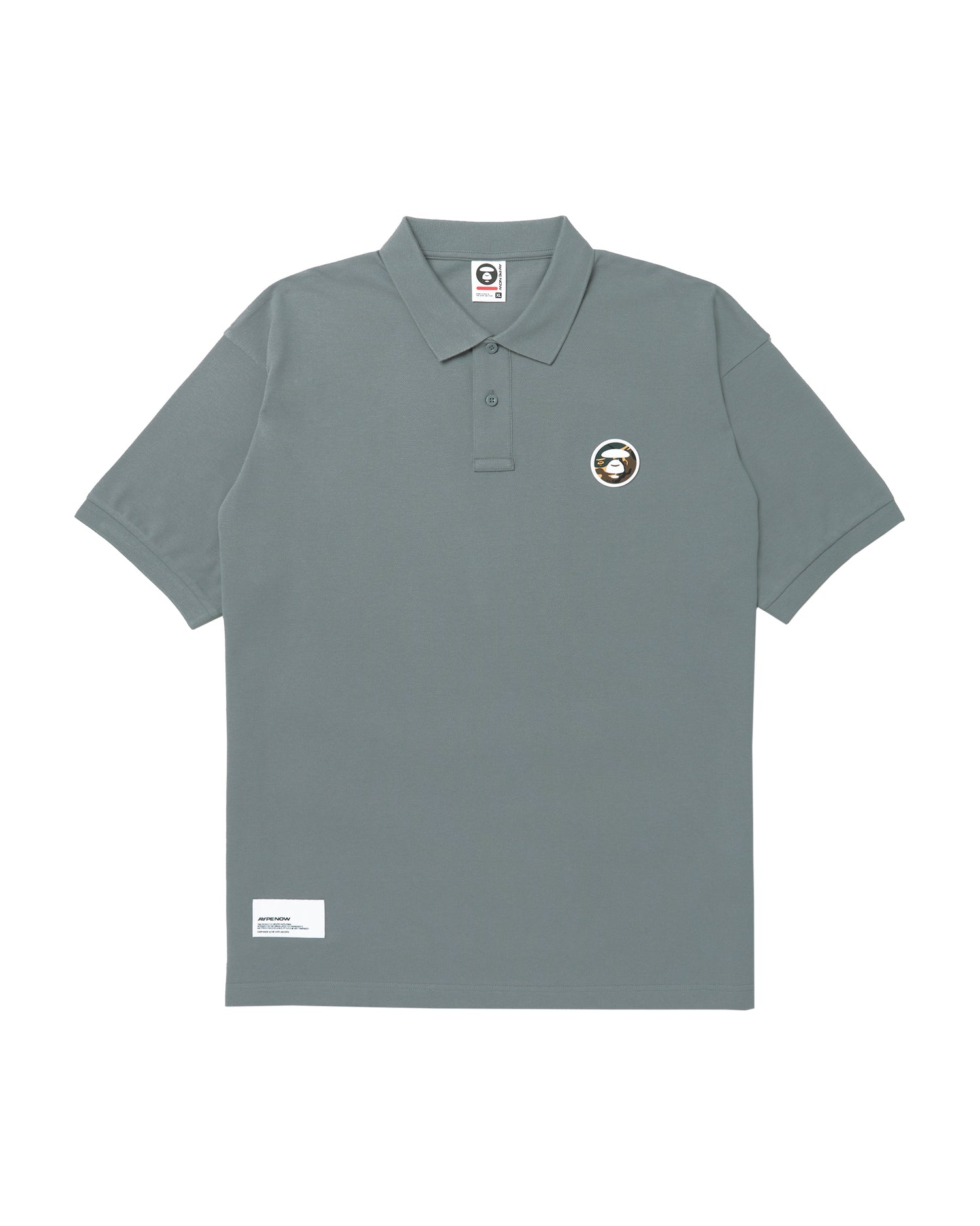 Moonface camo patch polo - Image 6