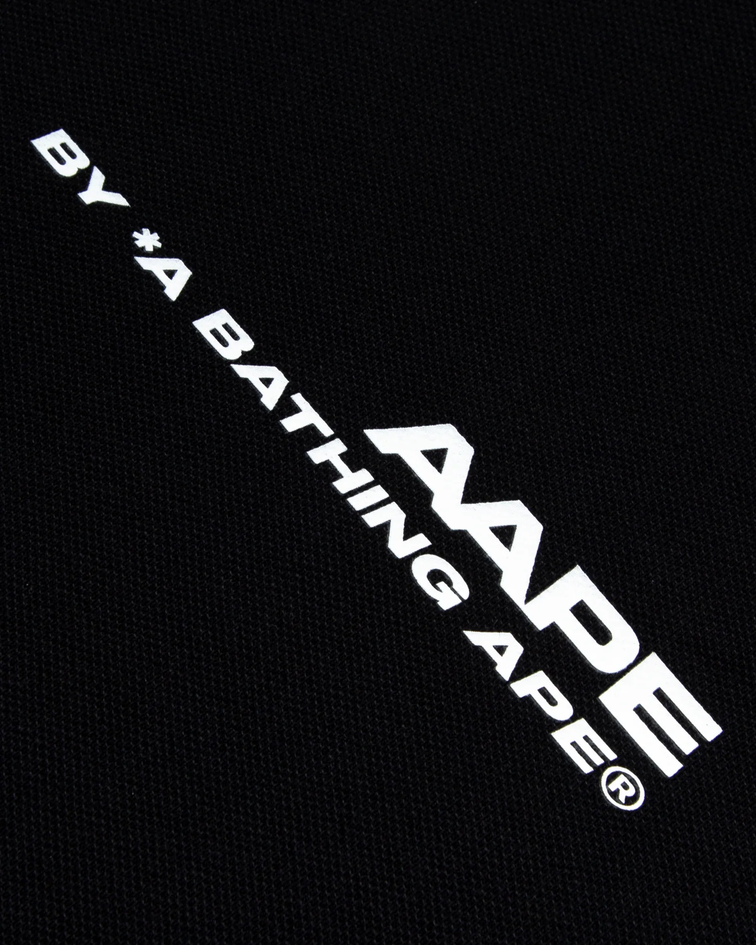 Moonface patch tipped polo - Image 4