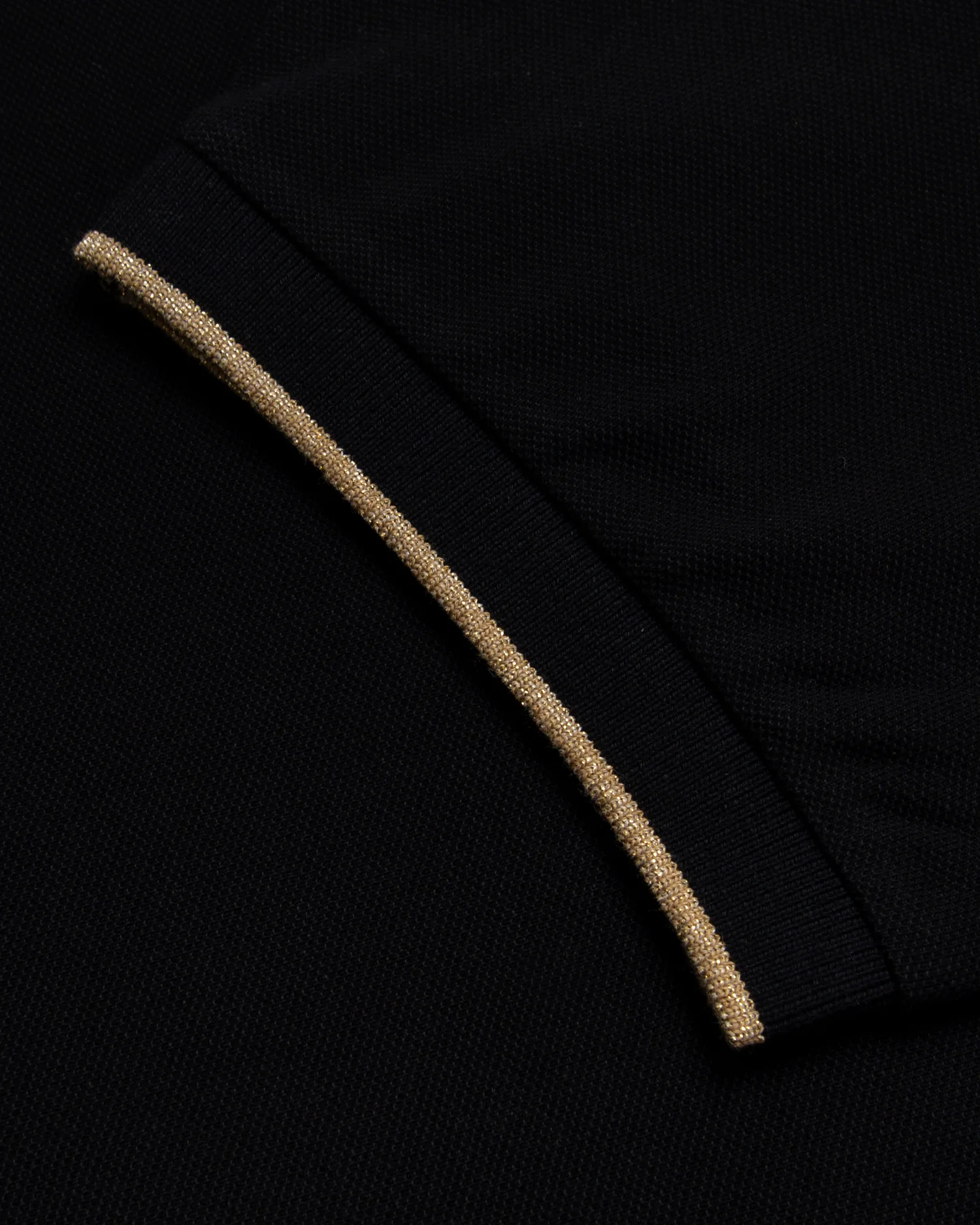 Moonface patch tipped polo - Image 5