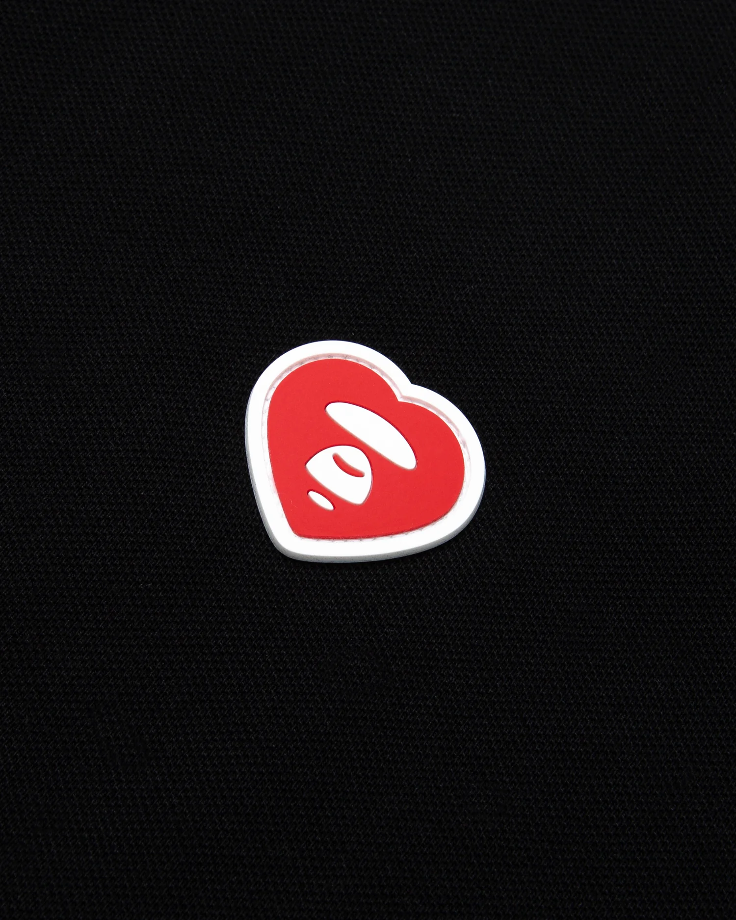 Moonface heart patch polo - Image 3